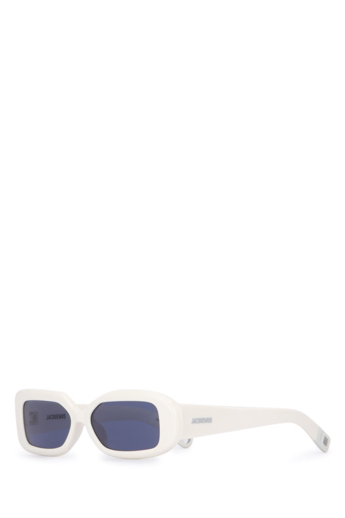 Jacquemus Rond Carre White/ Matt White/ Navy