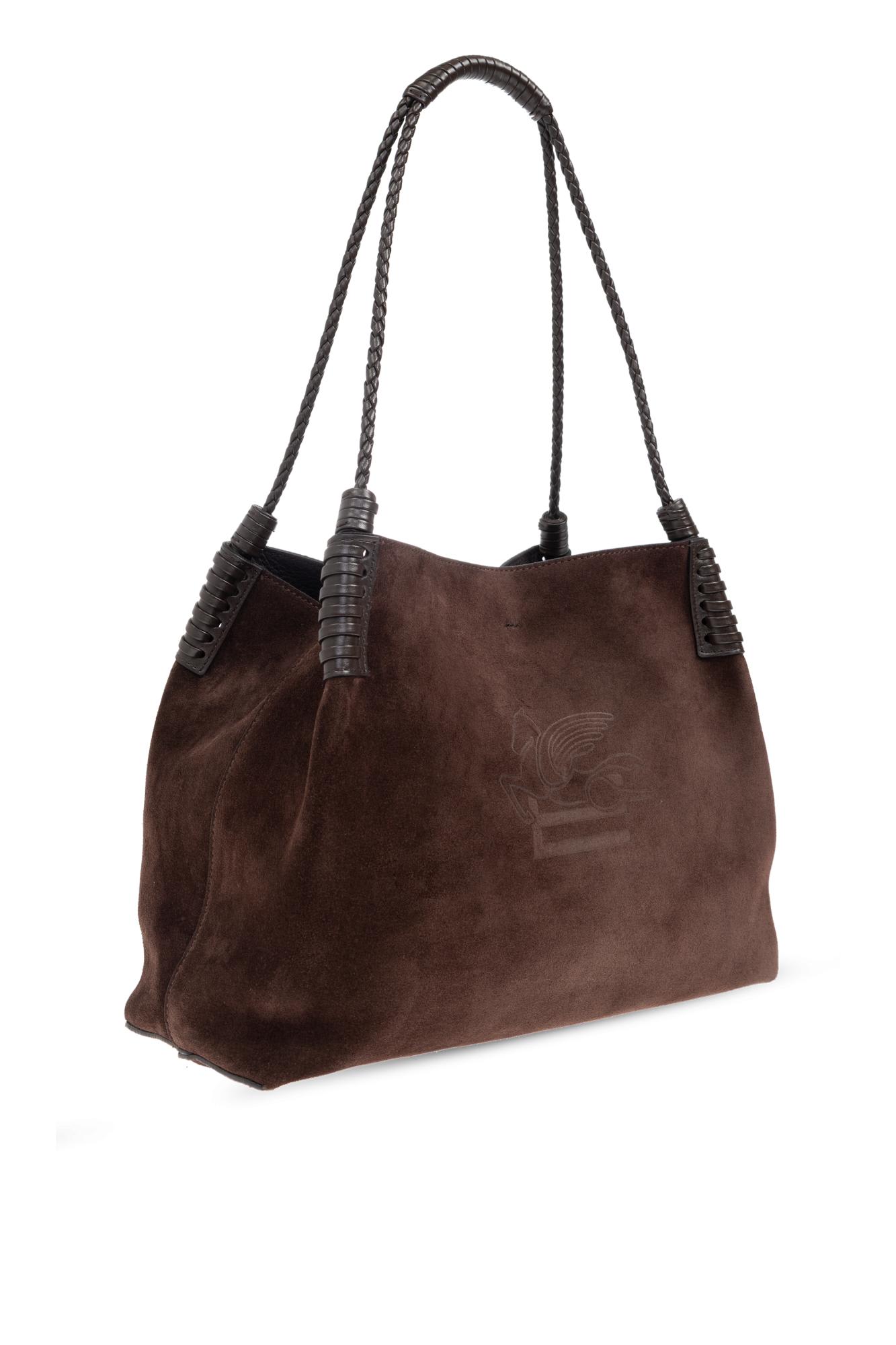 Etro Suede Shoulder Bag