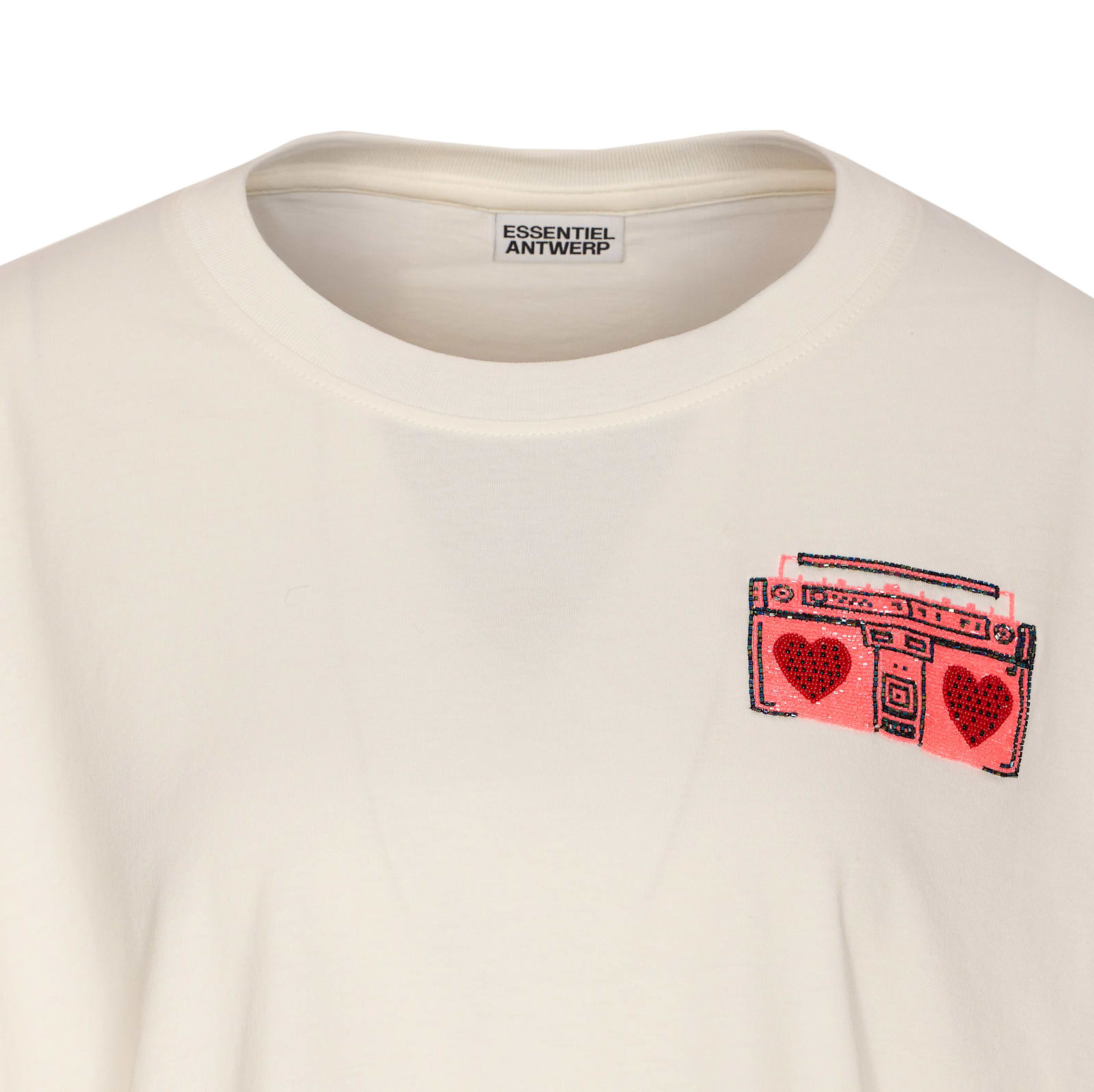 Essentiel Antwerp Hadio Embroidered T-shirt