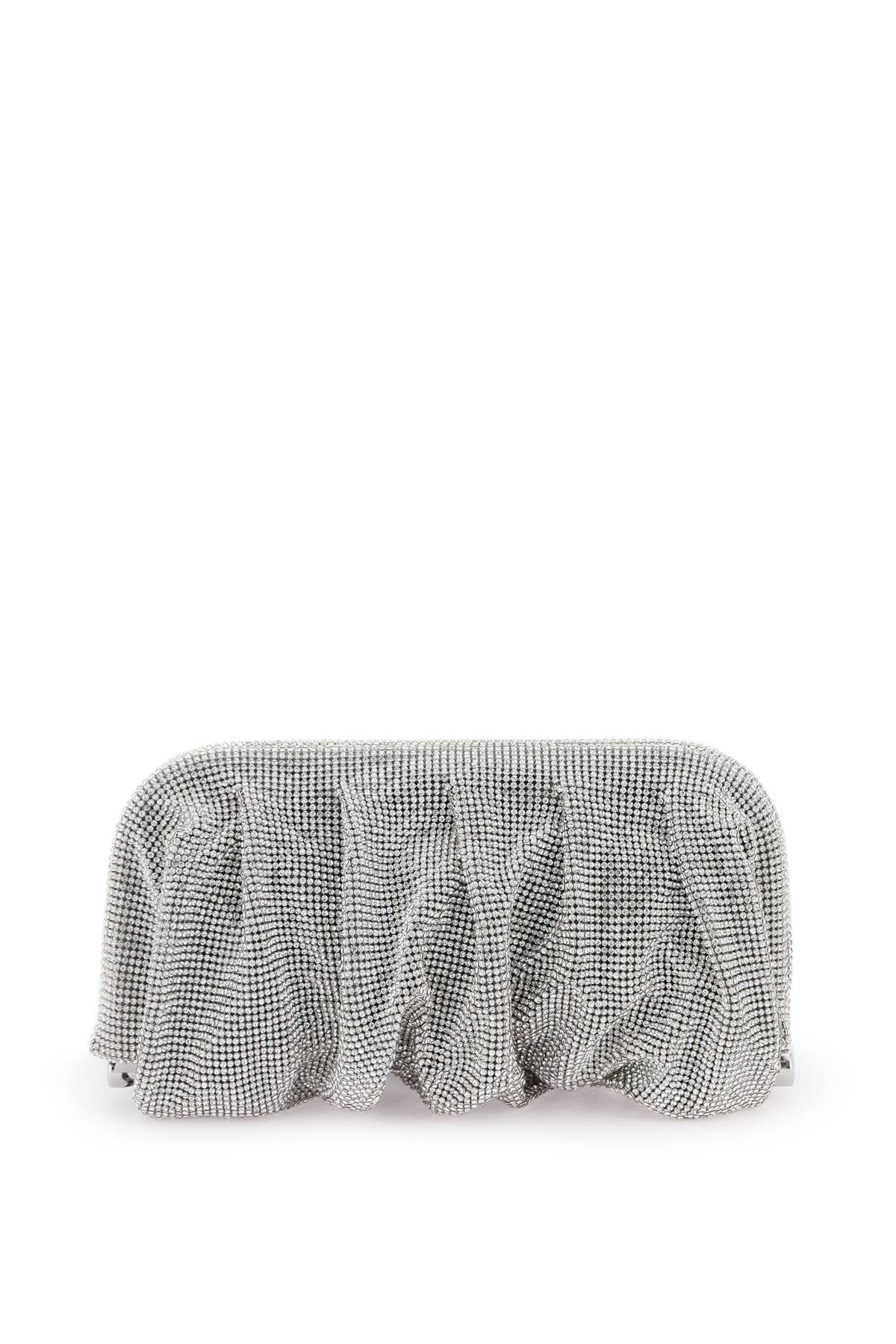 Shop Benedetta Bruzziches Venus La Grande Clutch In Silver