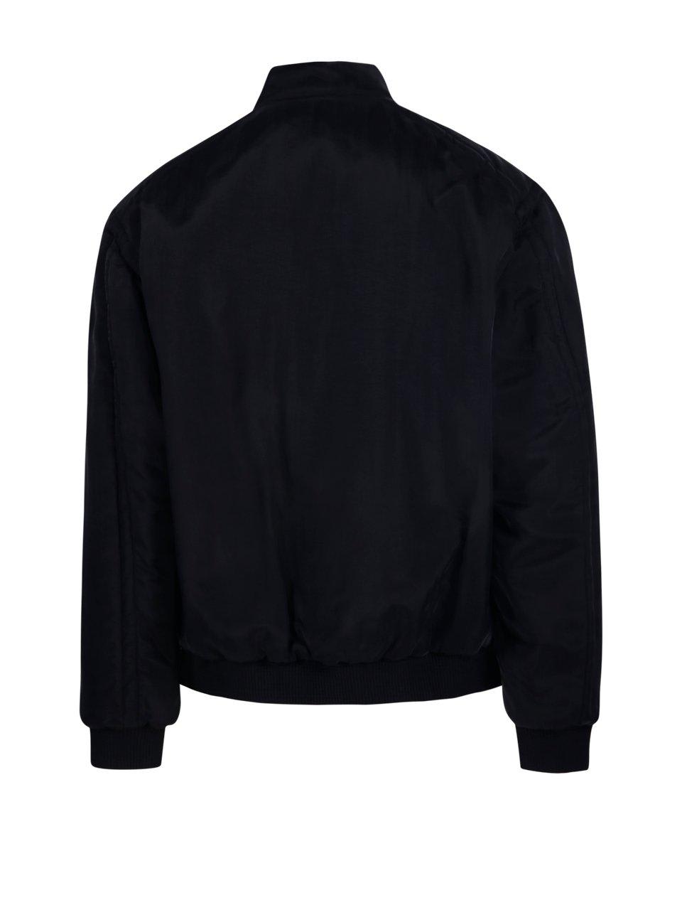 Shop Saint Laurent Zp-up Tessy Jacket In Noir