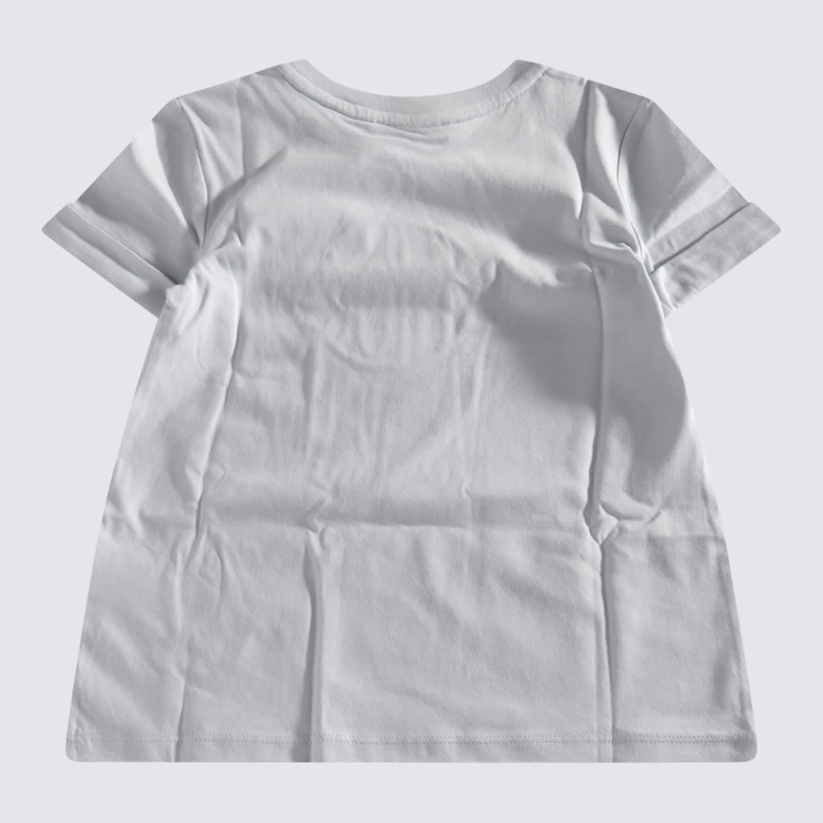 Chloé Light Blue Cotton T-shirt In Blue