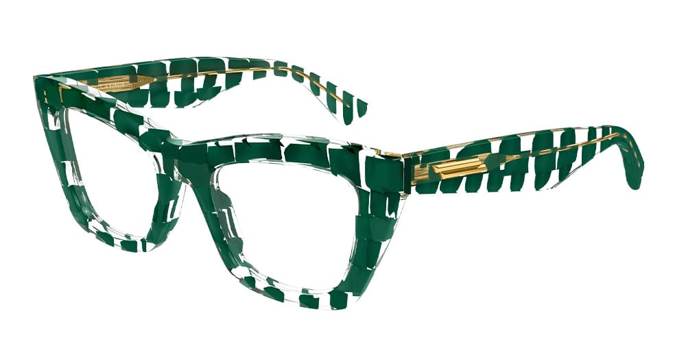 Bottega Veneta Full-frame Flat Mirror In Green