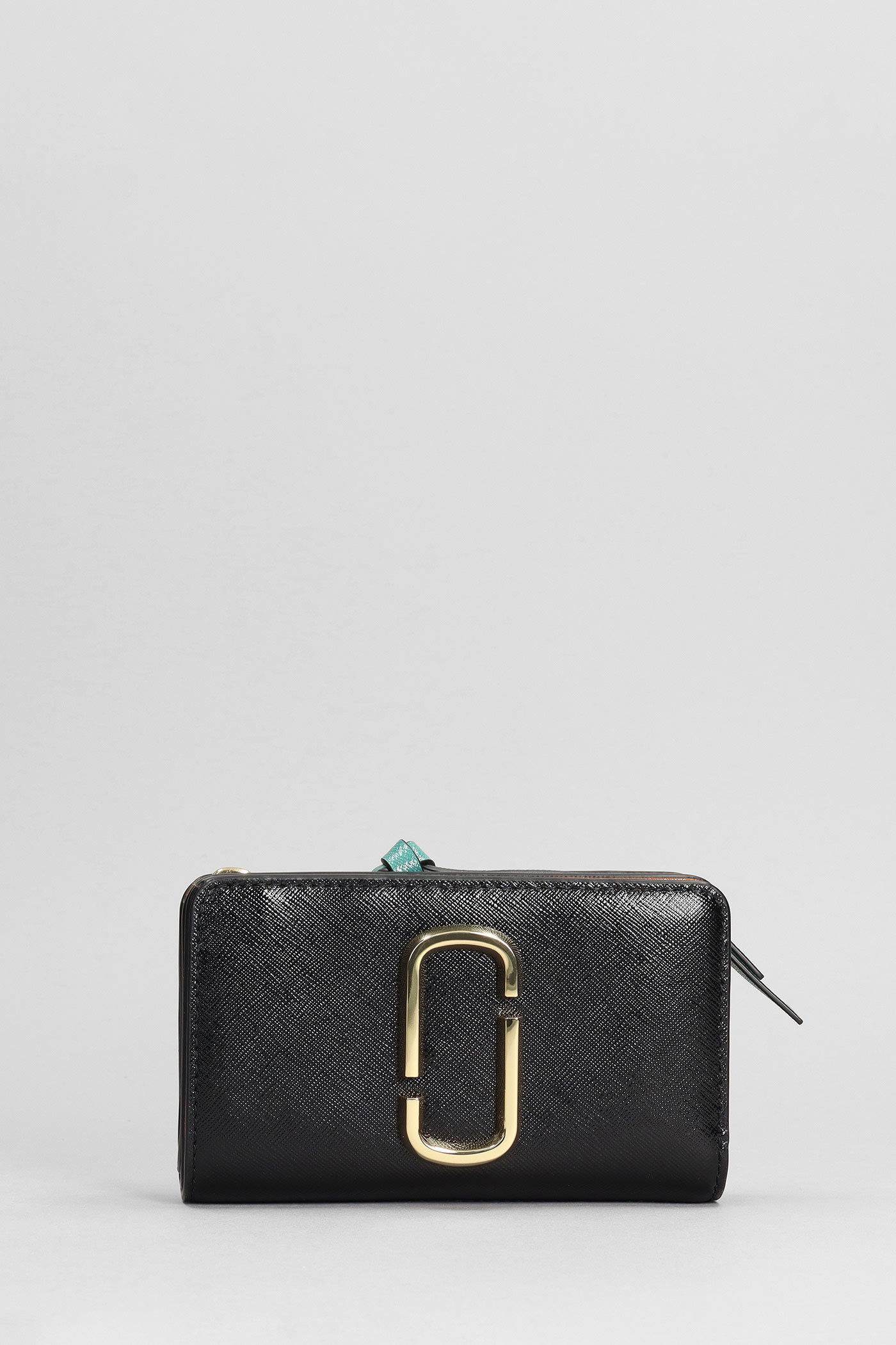 MARC JACOBS WALLET IN BLACK LEATHER