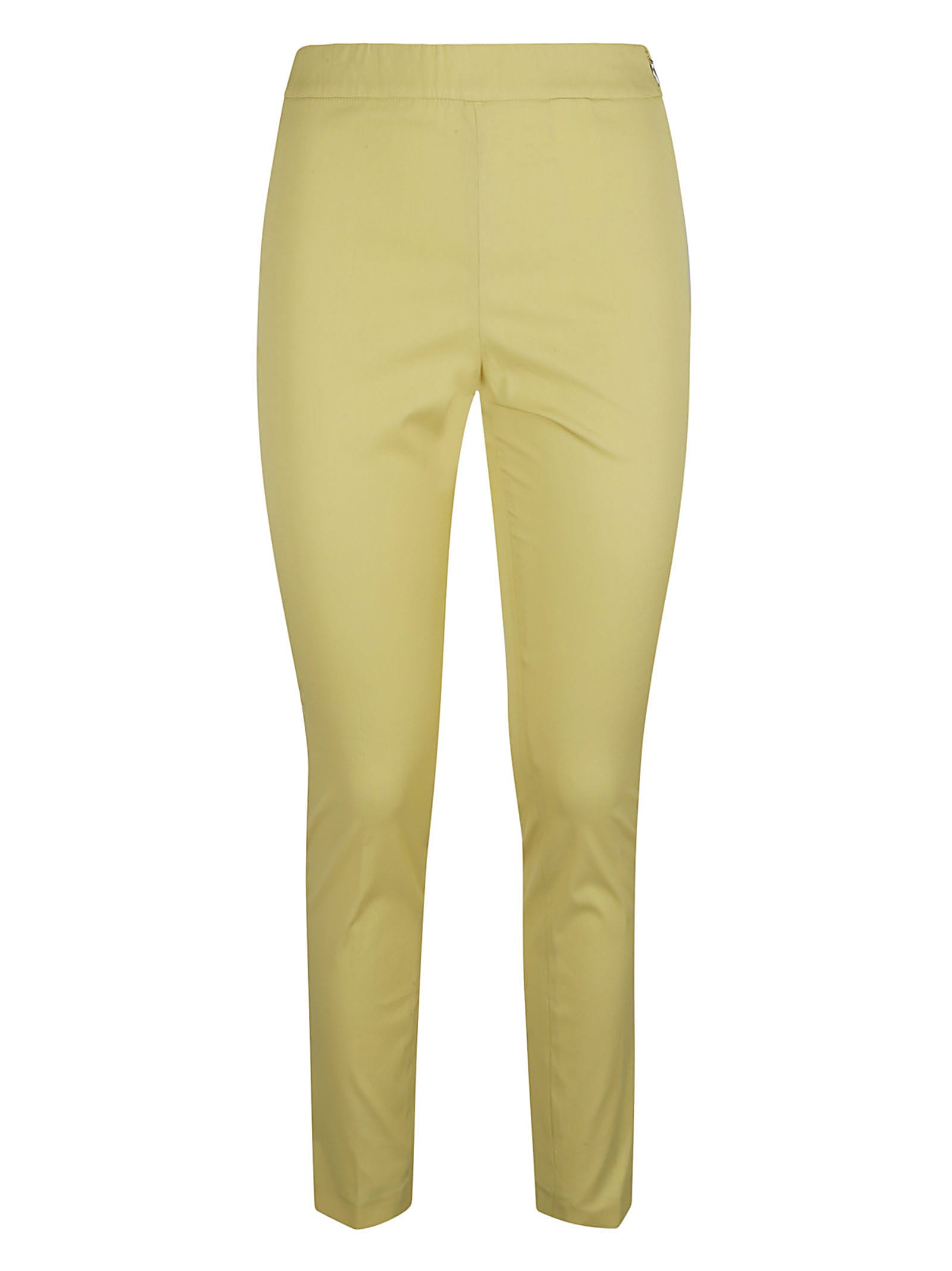 Shop Fabiana Filippi Elastic Waist Plain Leggings In Pistacchio