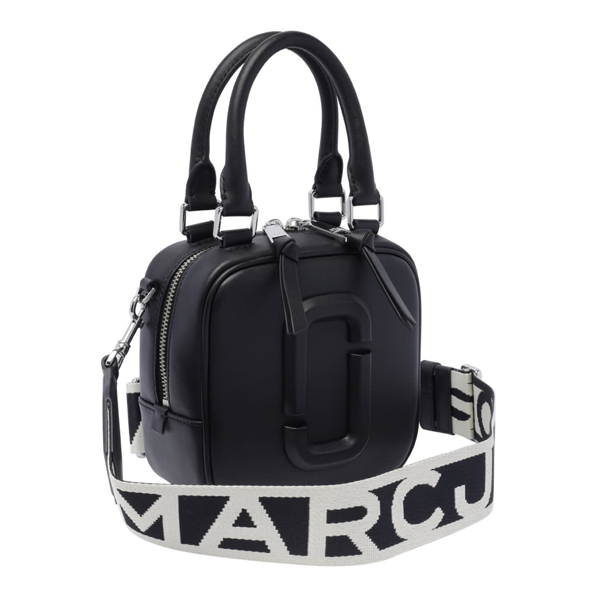 Shop Marc Jacobs The Cube Handbag In Black