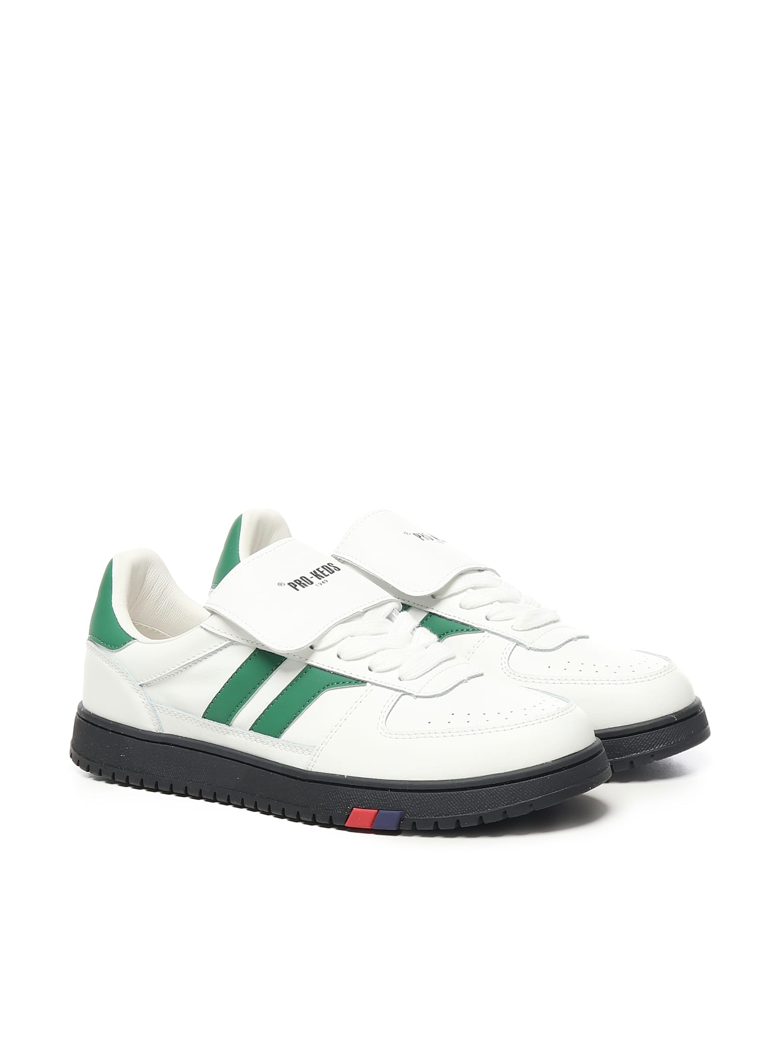 Pro-keds Field King Leather Sneakers In White