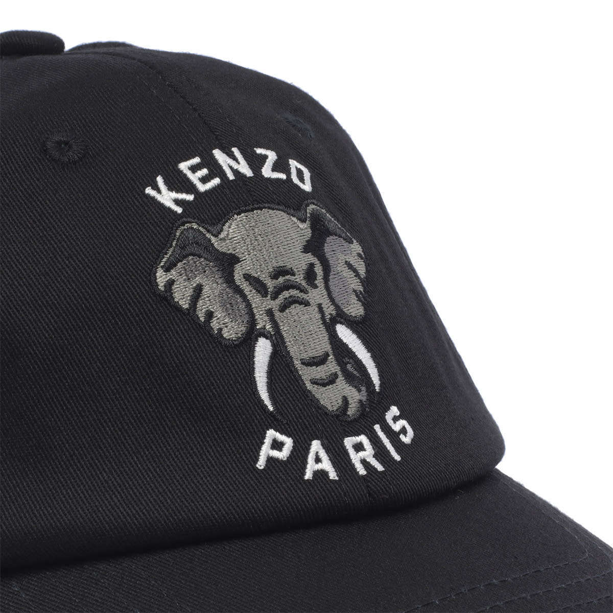 Shop Kenzo Varsity Jungle Baseball Cap In Black