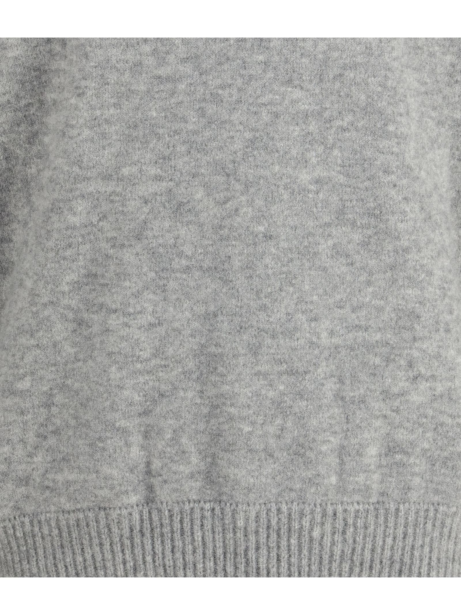 Laneus Cashmere Sweater In Gray