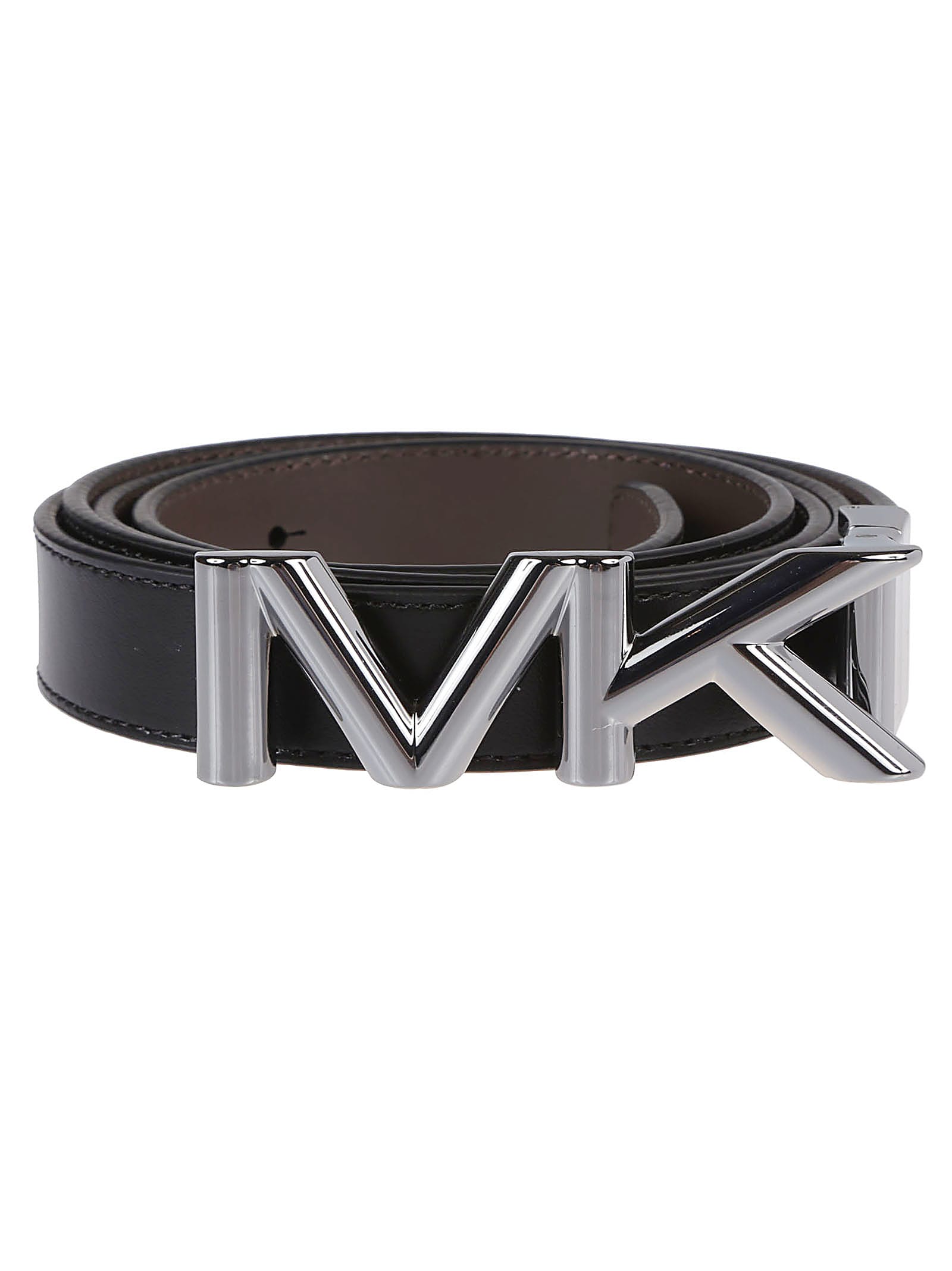 Michael Kors Reversible Belt In Black