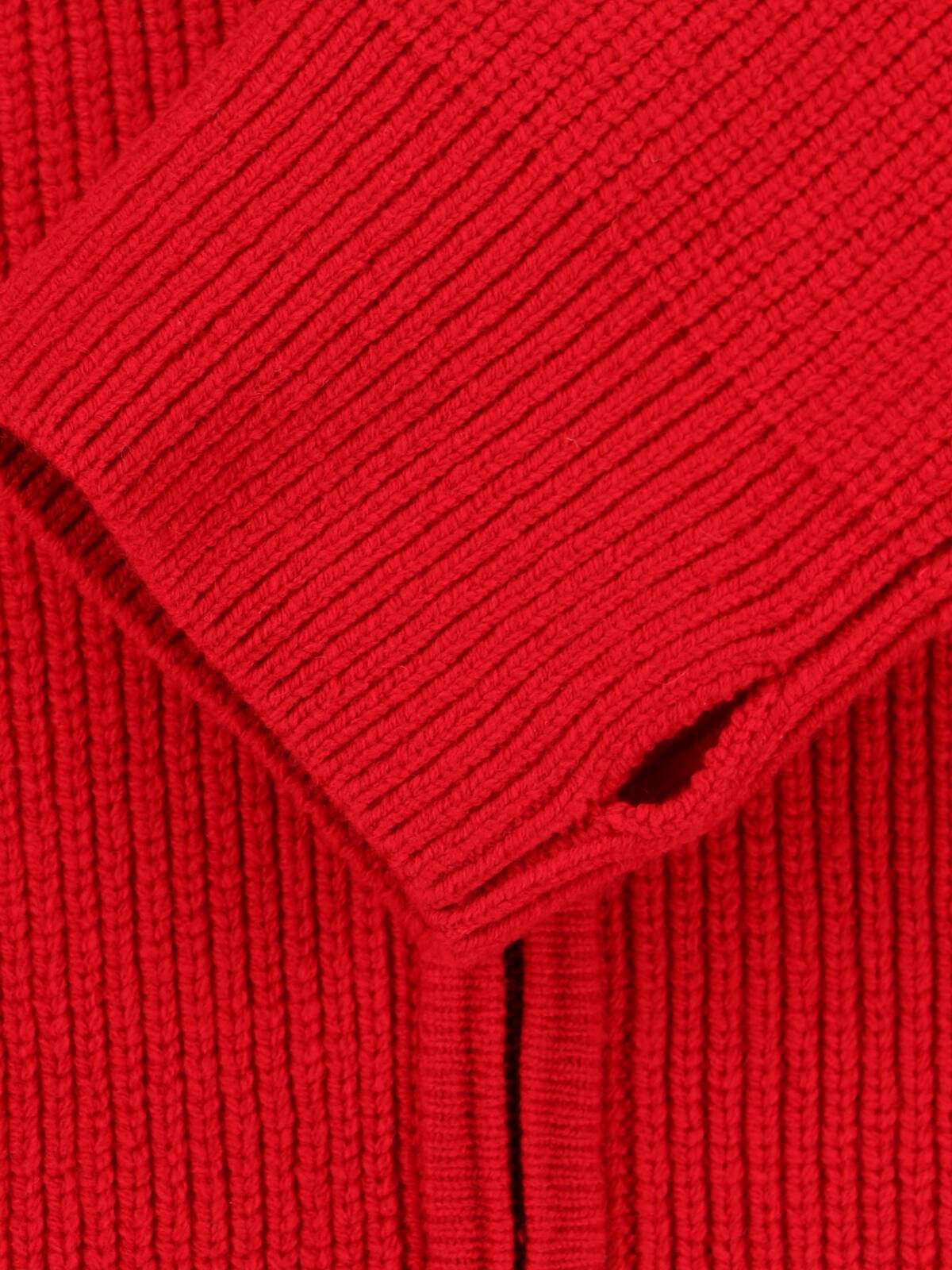 Studio Nicholson Sandos Zip Sweater In Red