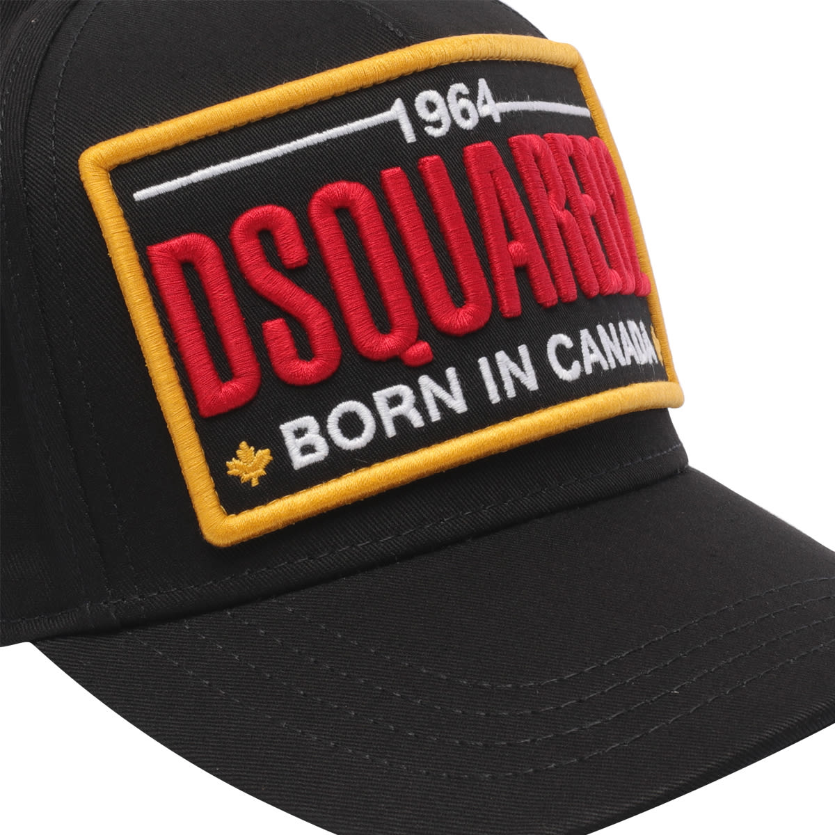 Shop Dsquared2 Logo Baseball Cap In Nero