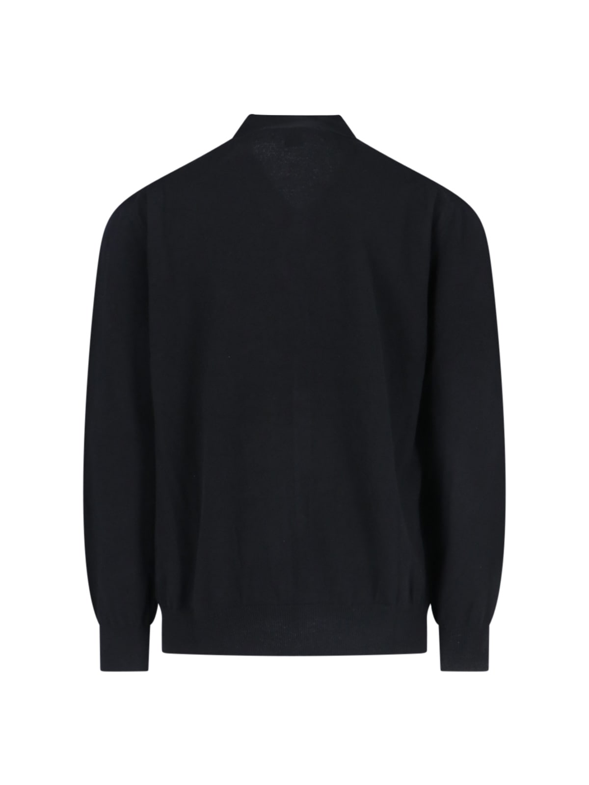 Shop Comme Des Garçons Shirt V-neck Cardigan In Black