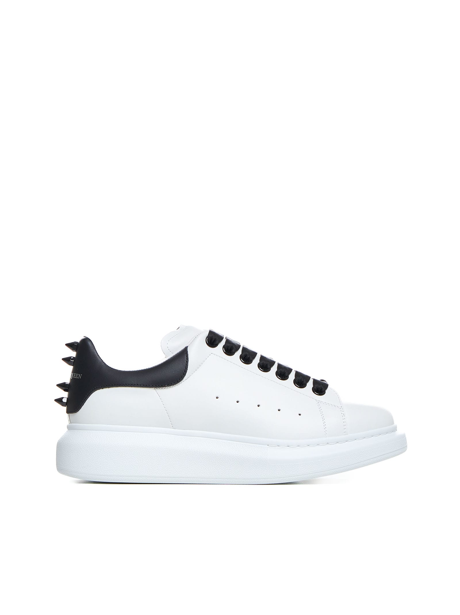 Shop Alexander Mcqueen Sneakers In White