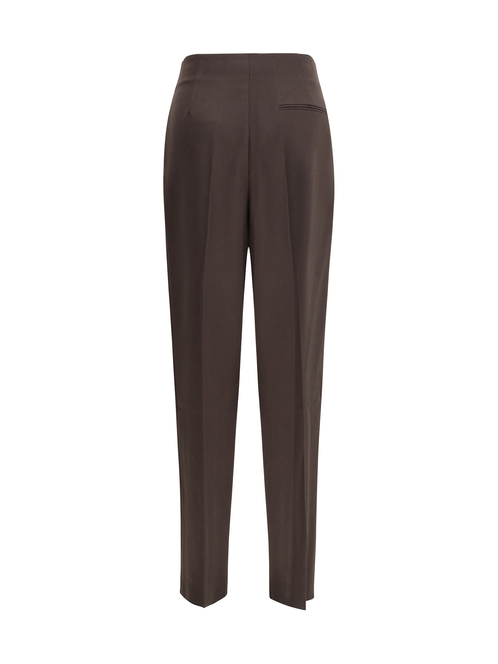 Giorgio Armani One Dart Pants In Brown