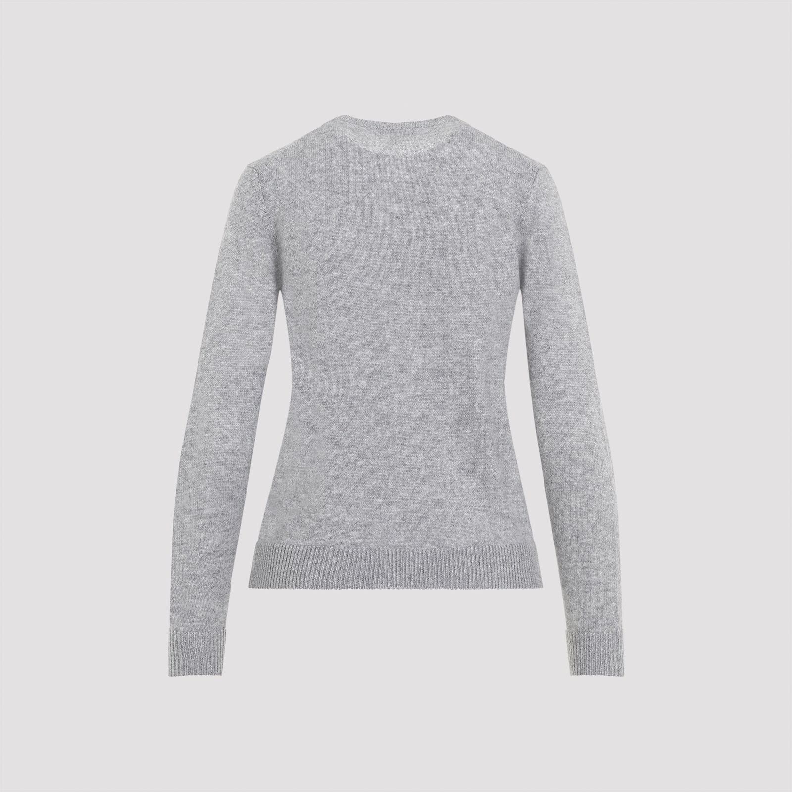 Shop Theory Cashmere Crewneck In Pgm Husky