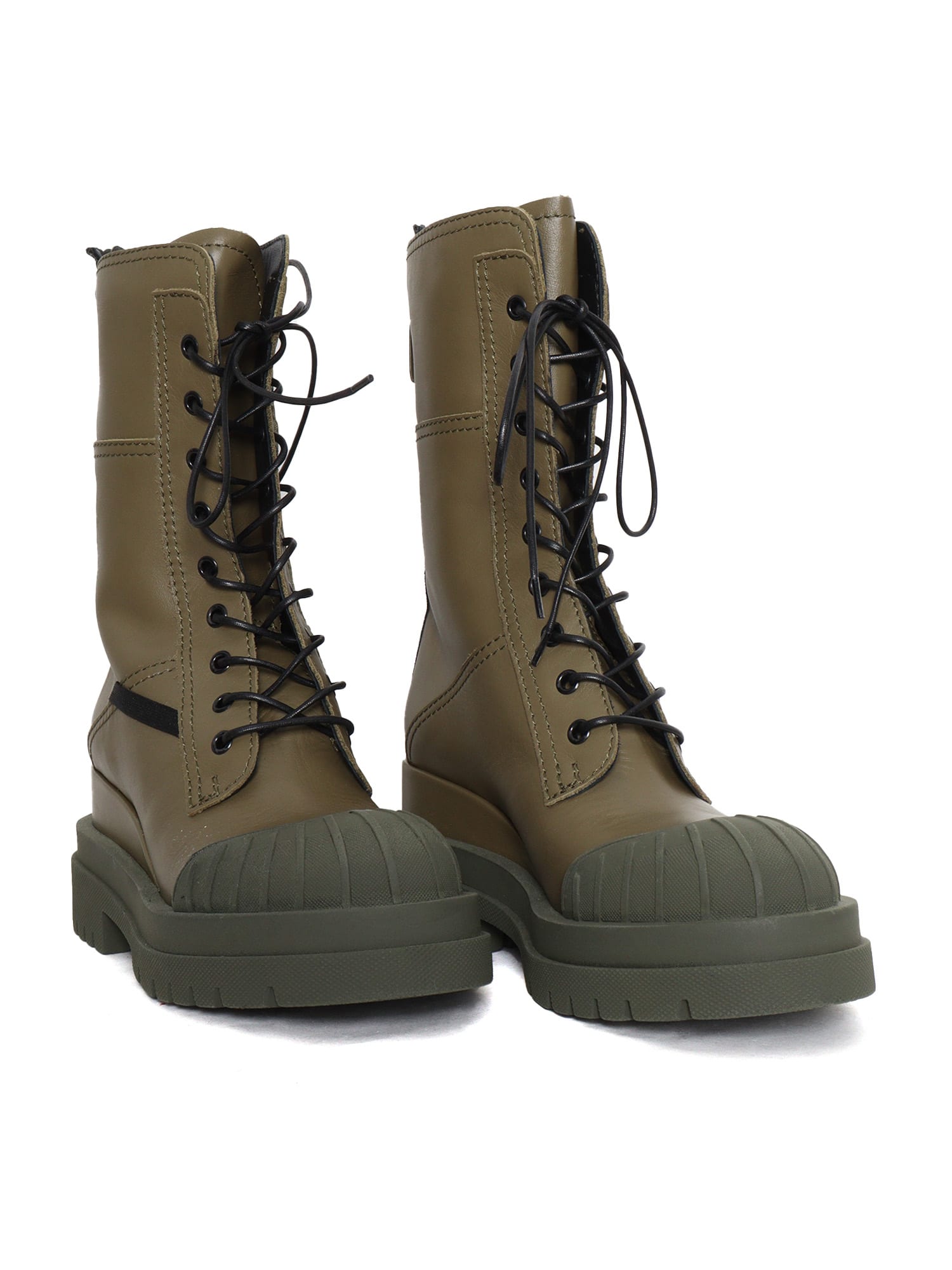 Shop Premiata Yukon Boots In Green