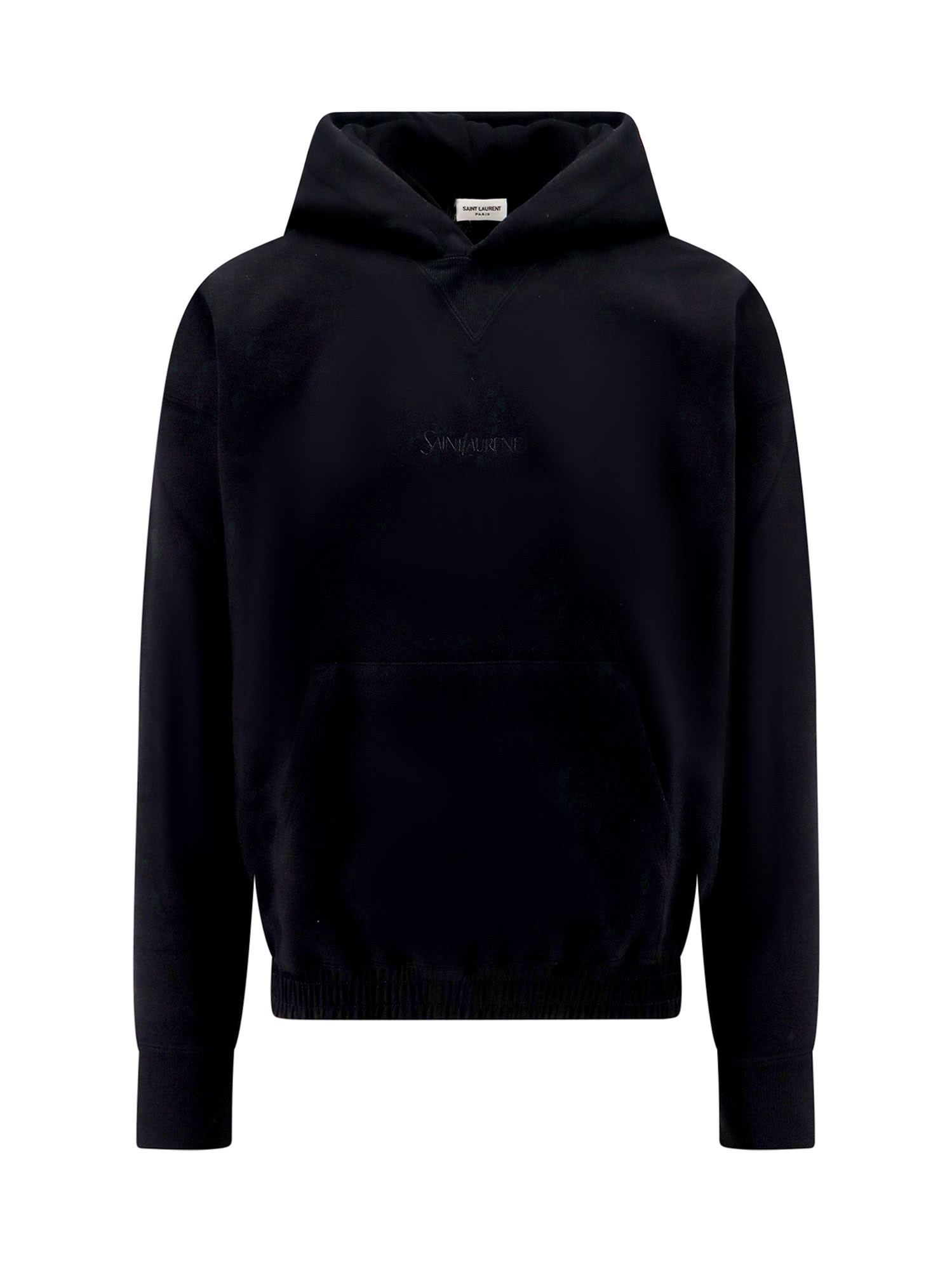 Shop Saint Laurent Sweatshirt In Black