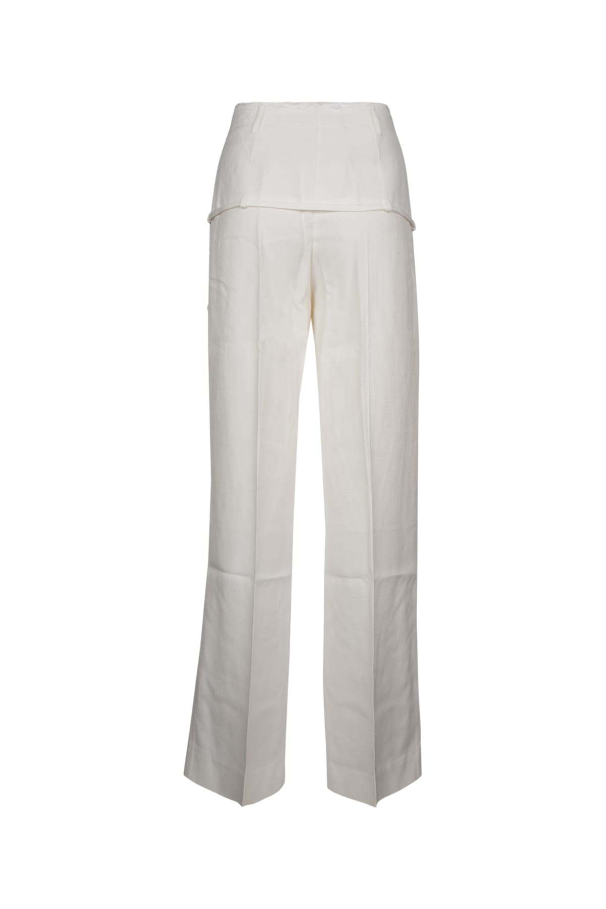 Jacquemus Pantalone In White