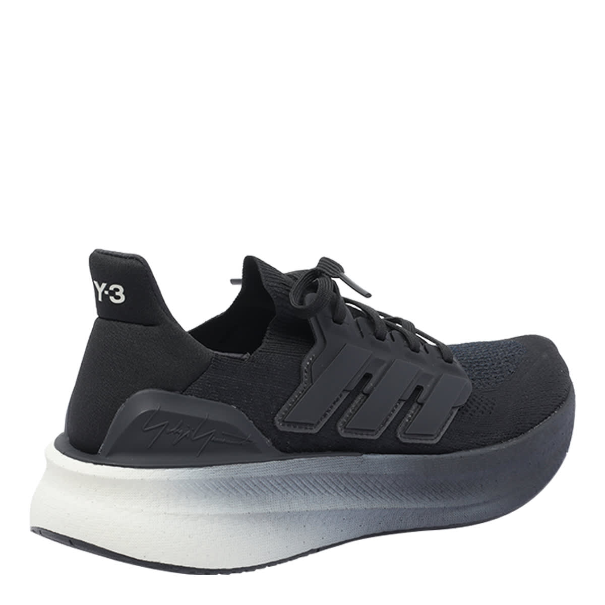 Y-3 Ultraboost 5 Knit Low-top Sneakers In Black