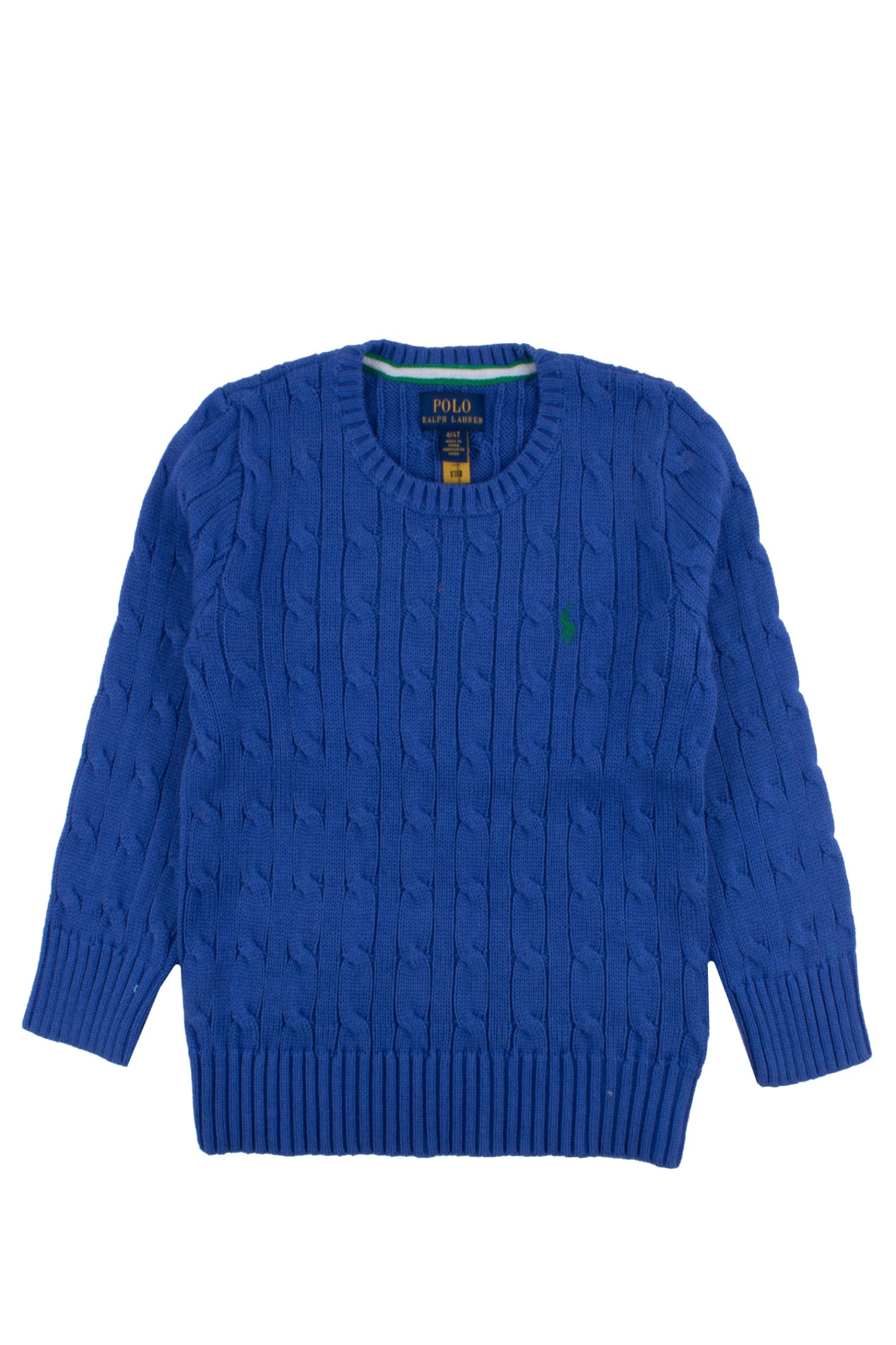Ralph Lauren Braided Cotton Sweater