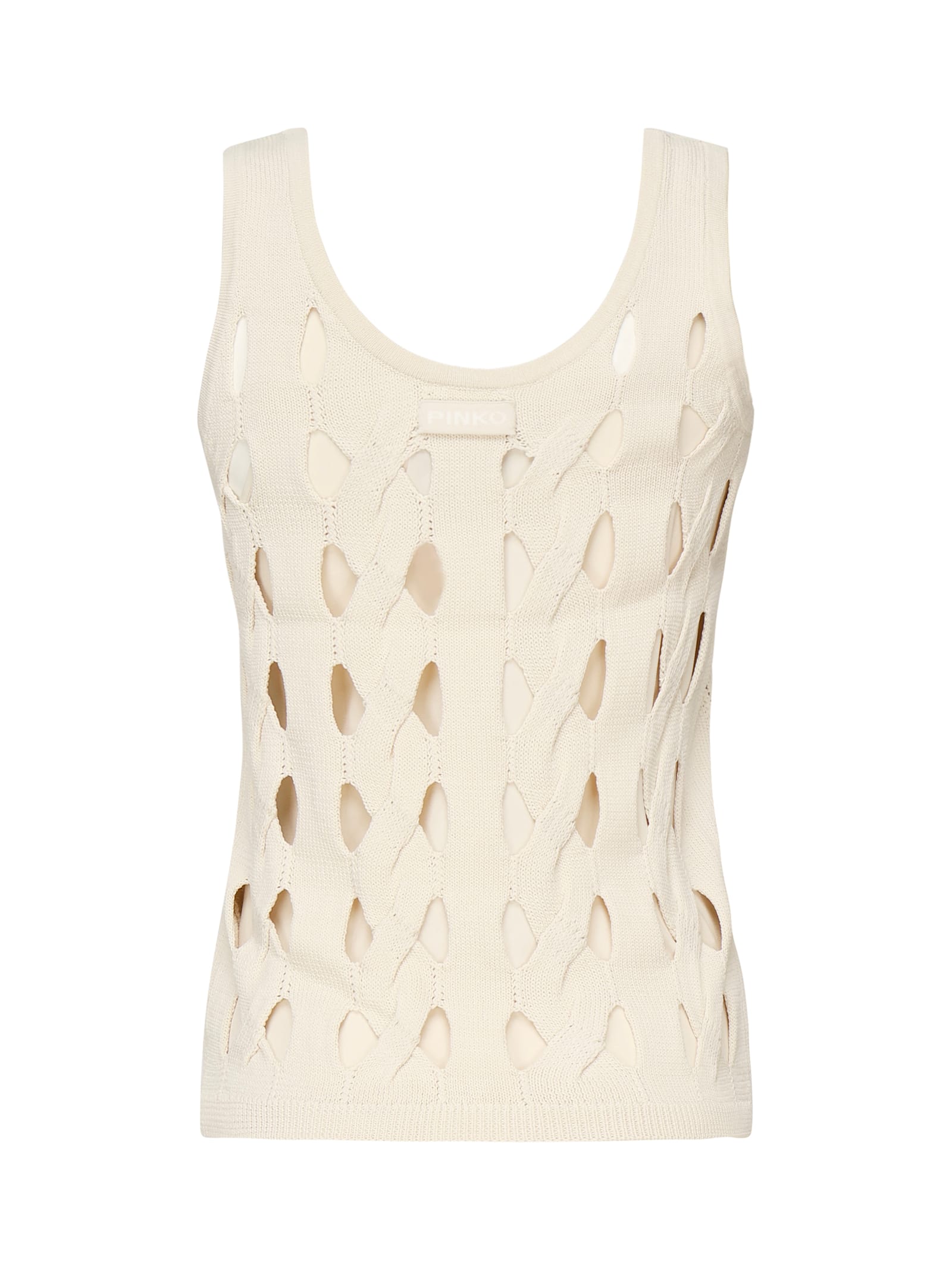 Pinko Derrik Top With Cut-out Details