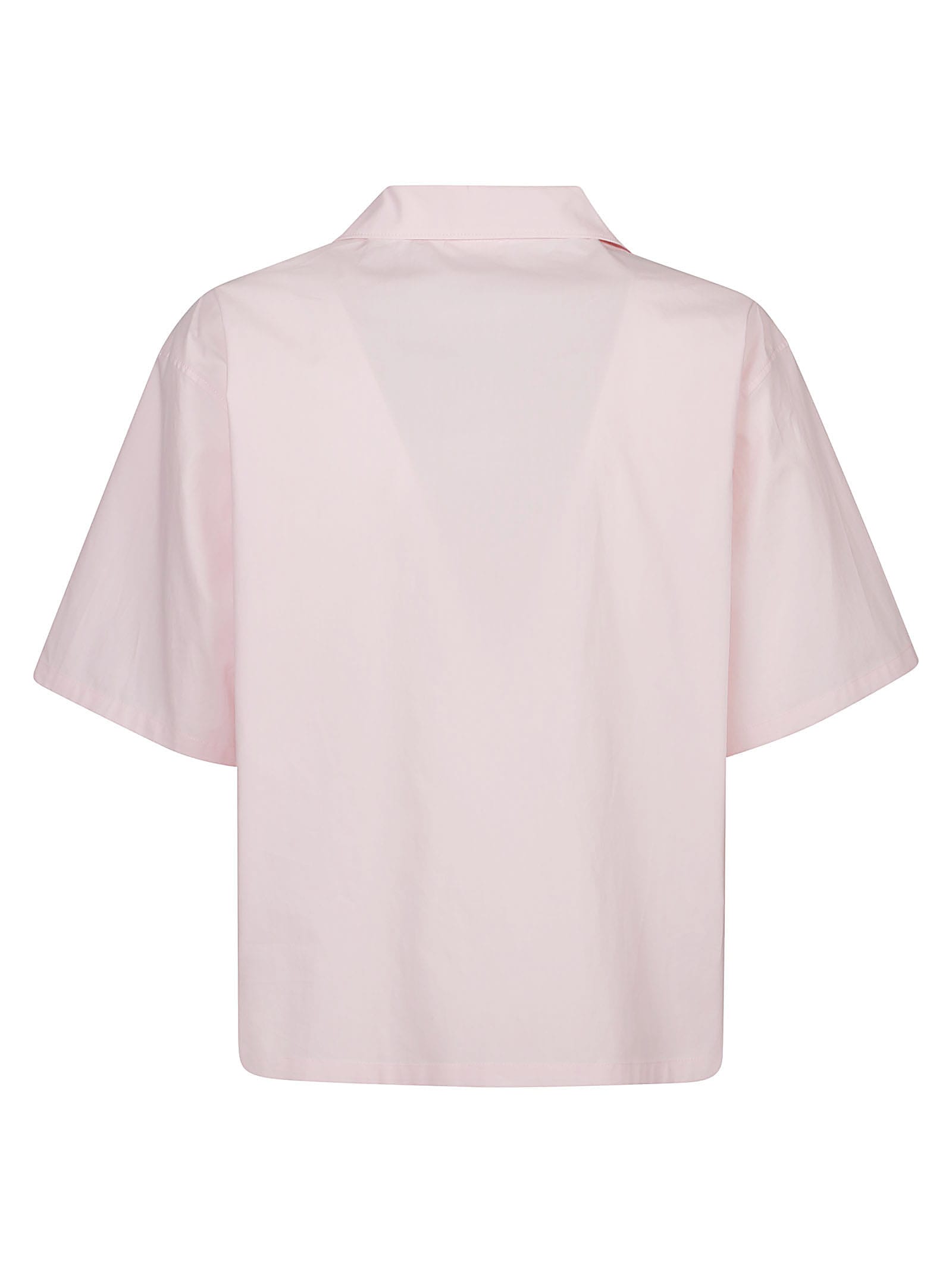 Shop Kenzo Boke Flower Hawaiian Short Sleeve Shirt In Rose Clair
