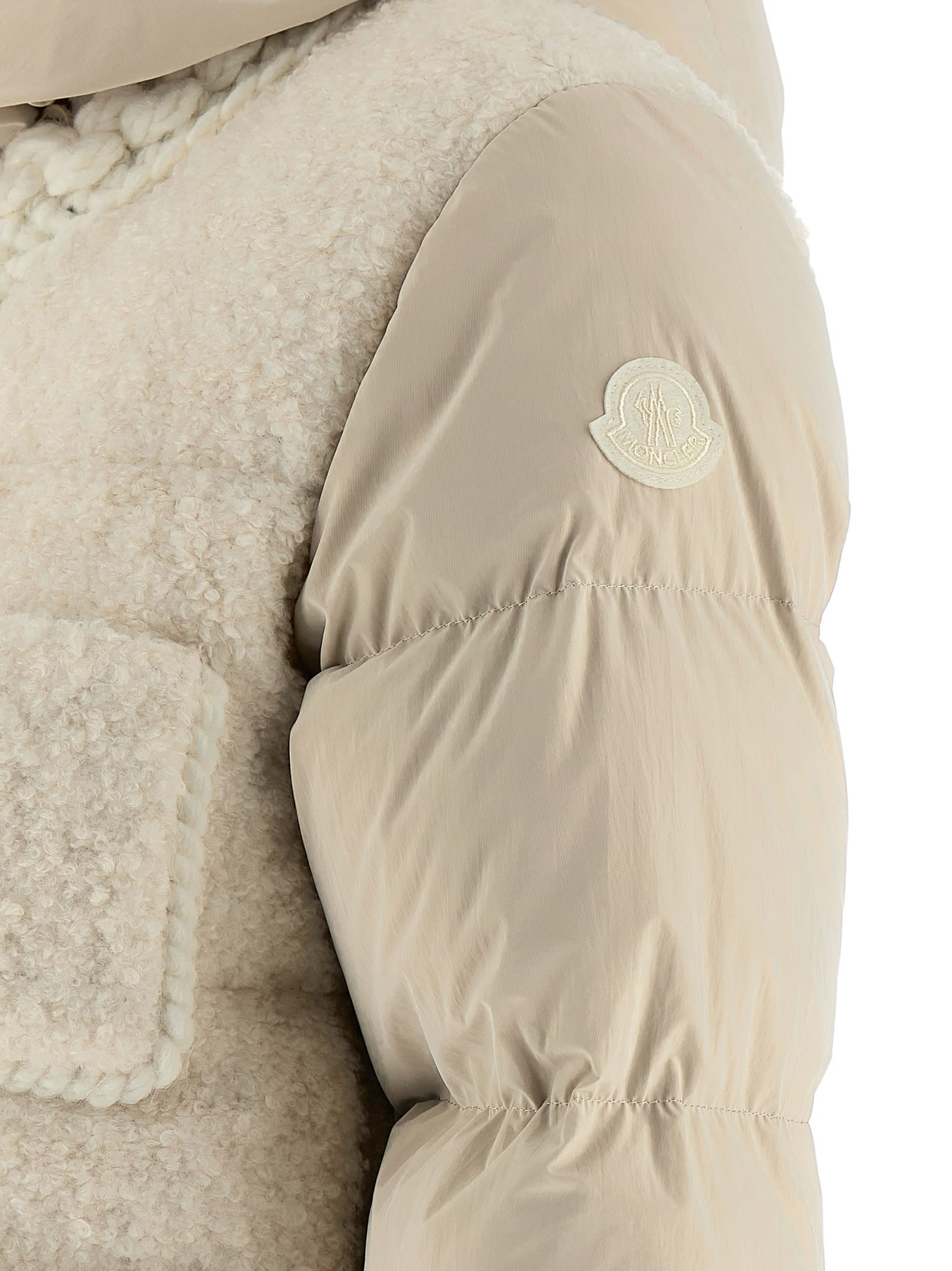 Moncler Ripaille Down Jacket In White