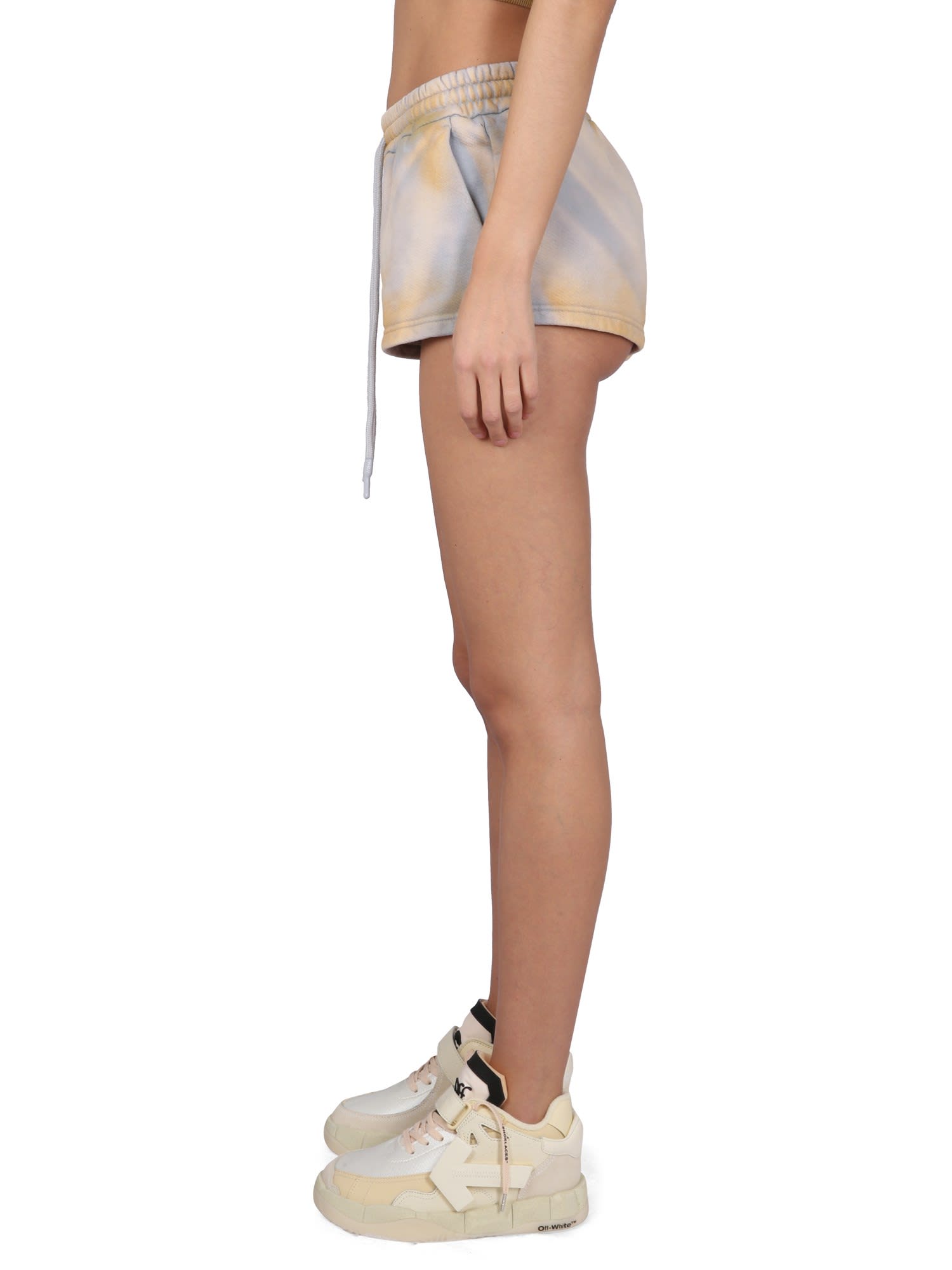 Off-white Laundry Shorts In Beige