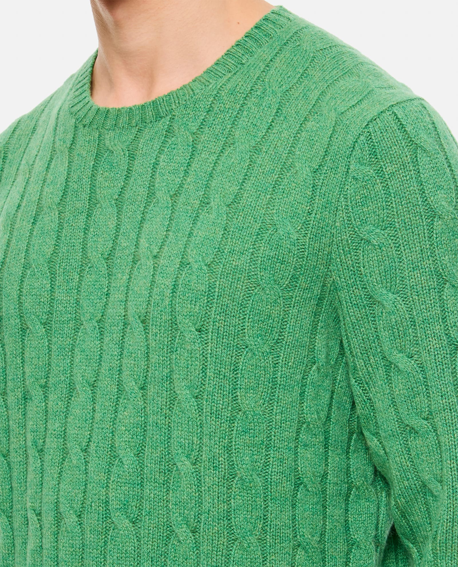 Shop Polo Ralph Lauren Pullover In Green