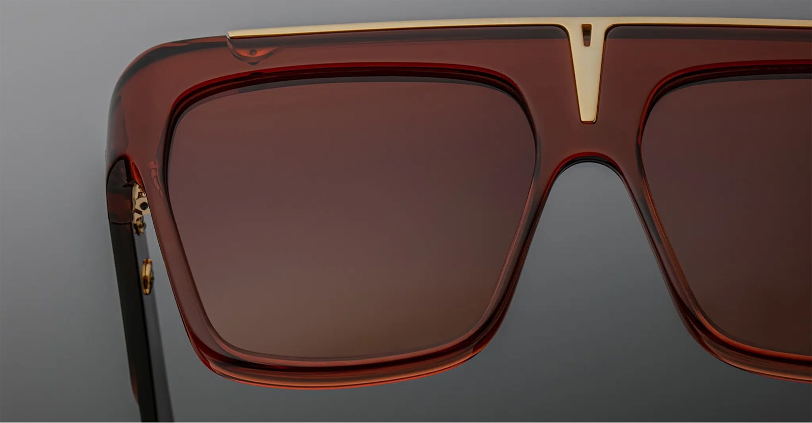 JACQUES MARIE MAGE SELINI - UMBER SUNGLASSES 