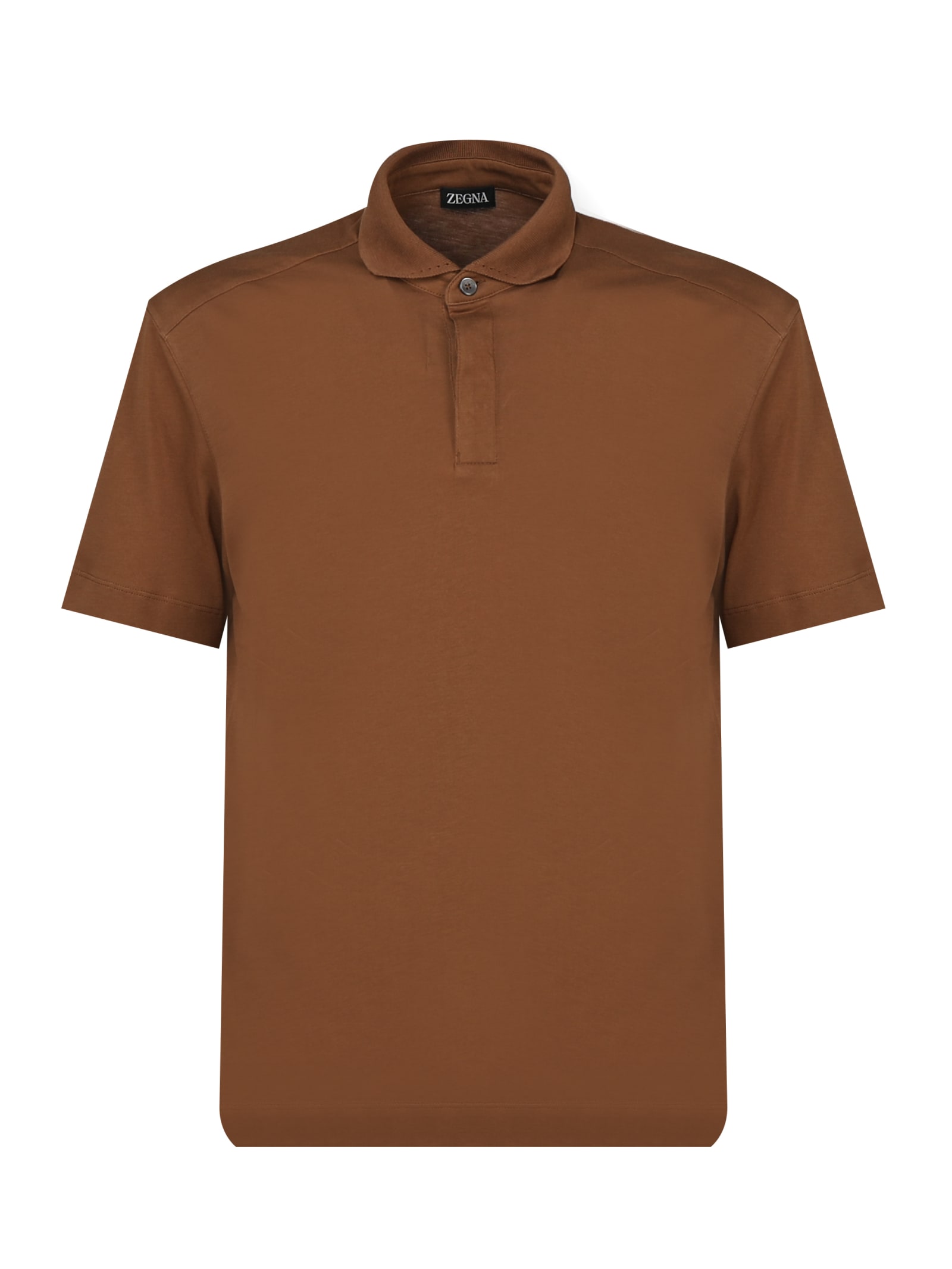 Ermenegildo Zegna Polo T-shirt In Cotton