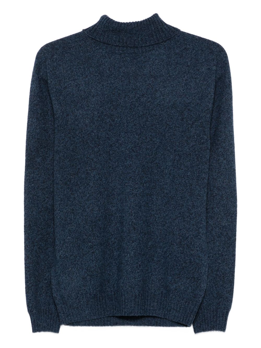 Boglioli Blue Turtleneck Sweater In Blue