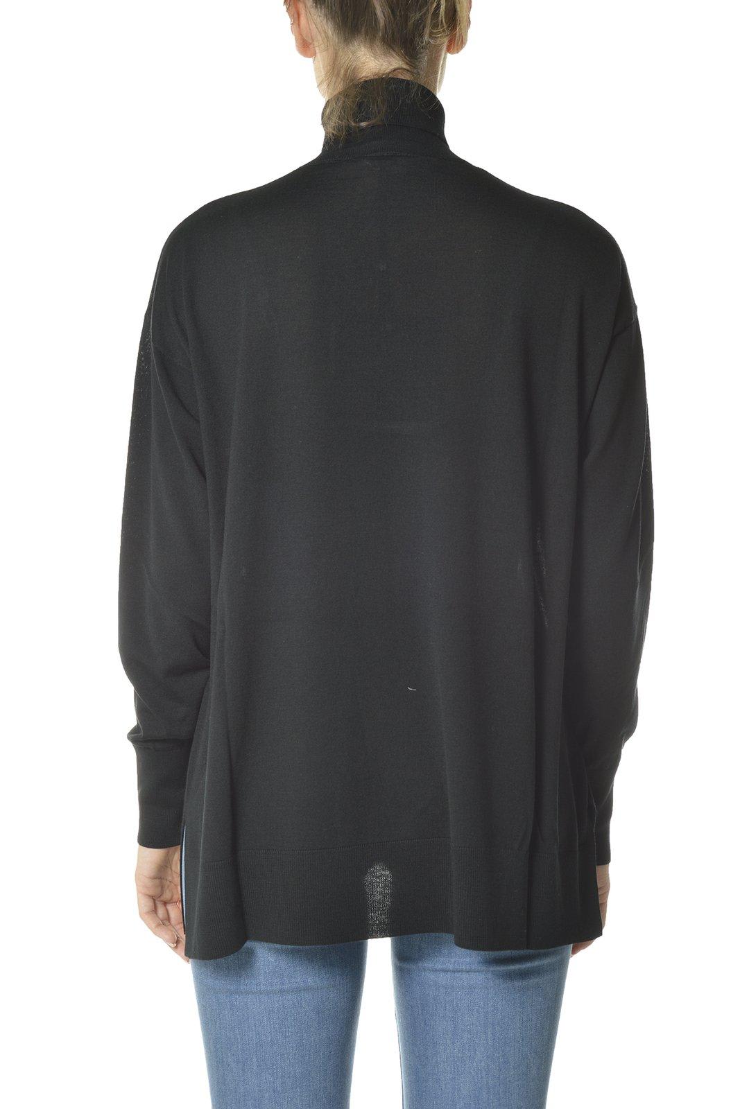 Shop 's Max Mara Turtleneck Knit Jumper In Nero