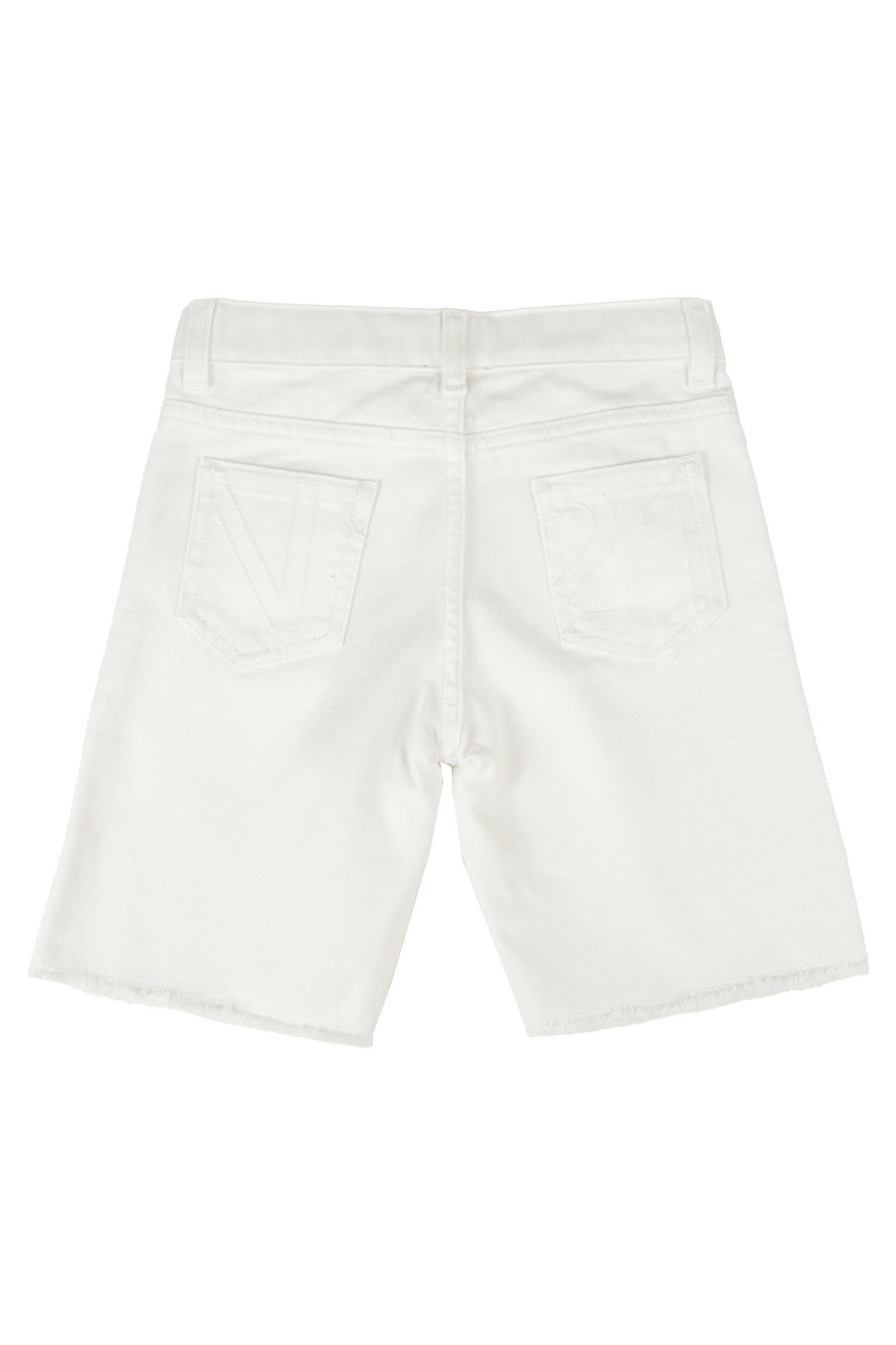 Shop N°21 Shorts In Natural White
