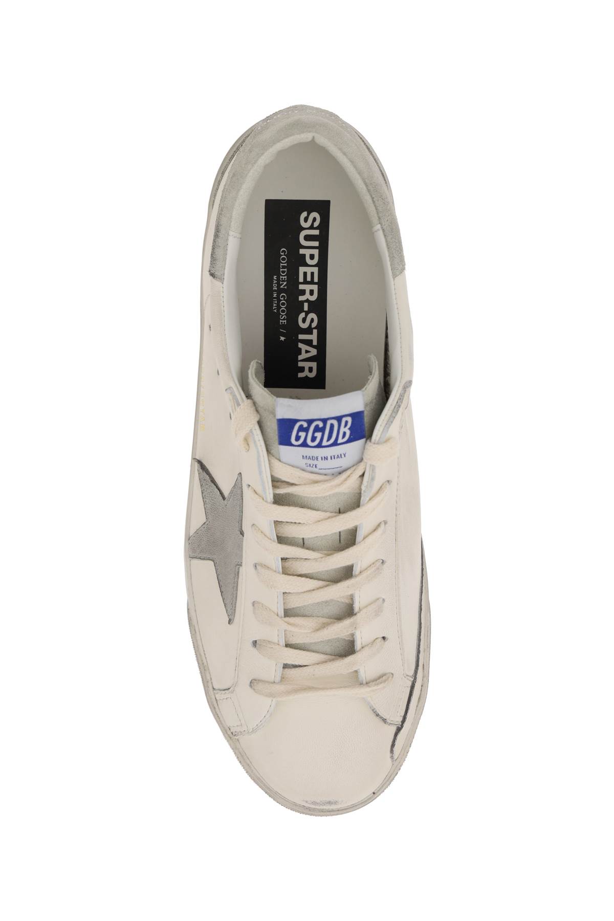 Golden Goose Superstar Classic Leather Sneakers In White