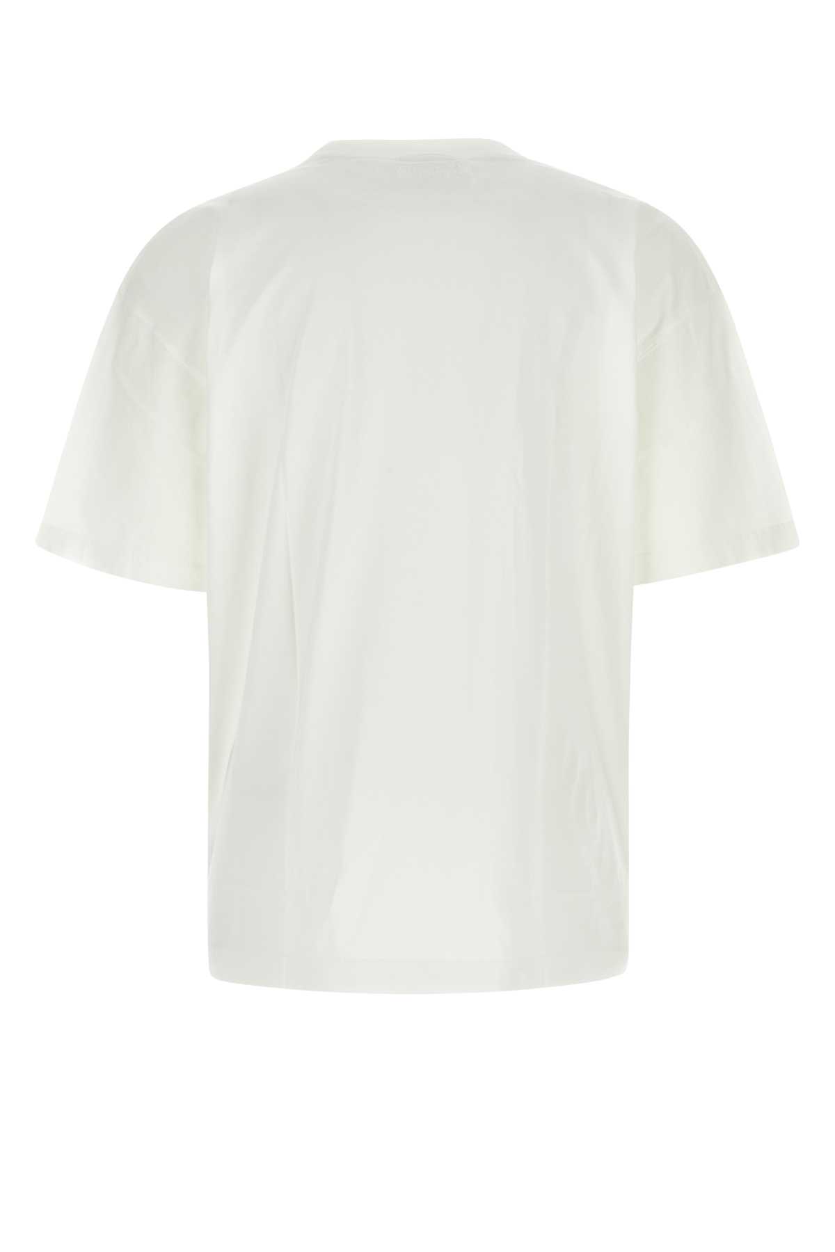 Shop Vetements White Cotton Oversize T-shirt