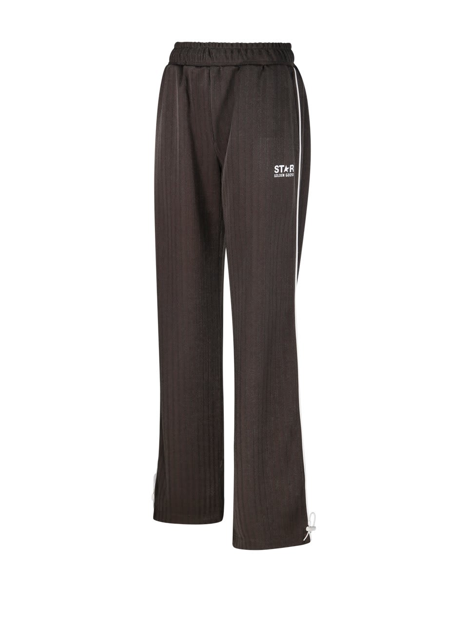 Shop Golden Goose Logo Printed Track Trousers