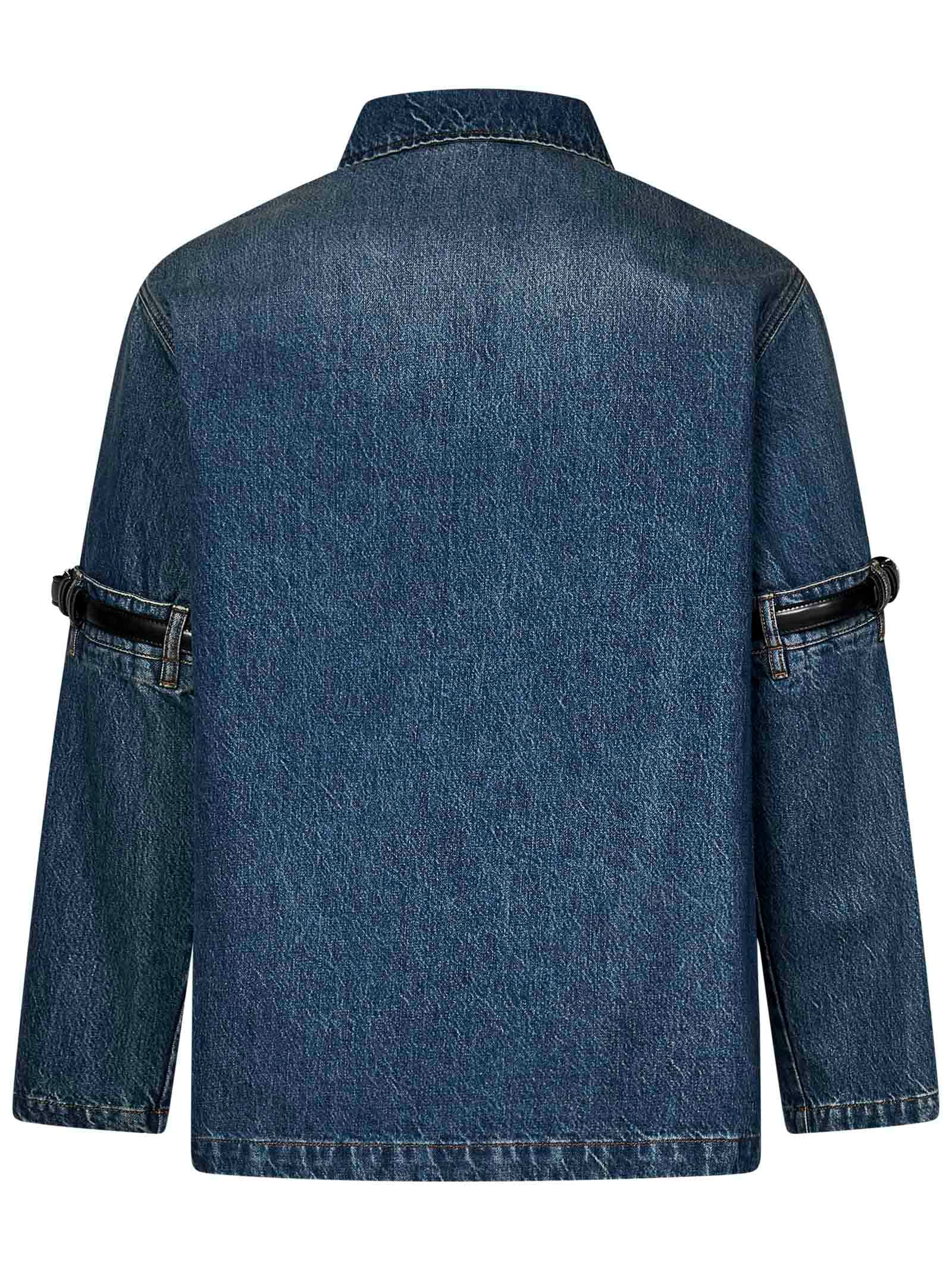 Shop Coperni Jacket In Blue