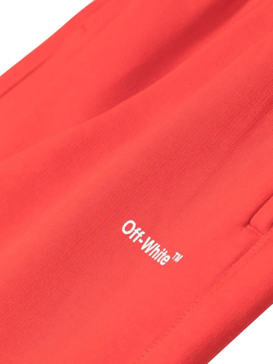 Shop Off-white Sweatpant In Red