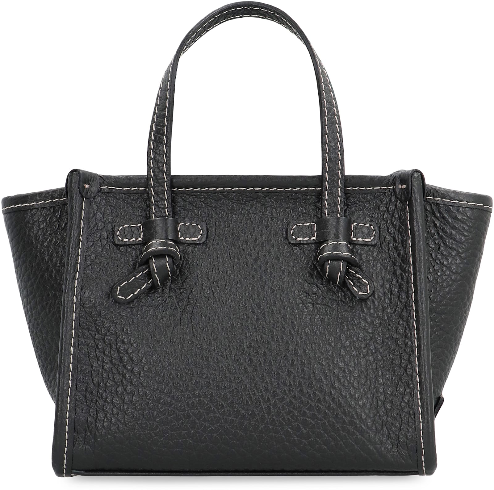 Gianni Chiarini Miss Marcella Leather Mini Handbag In Black