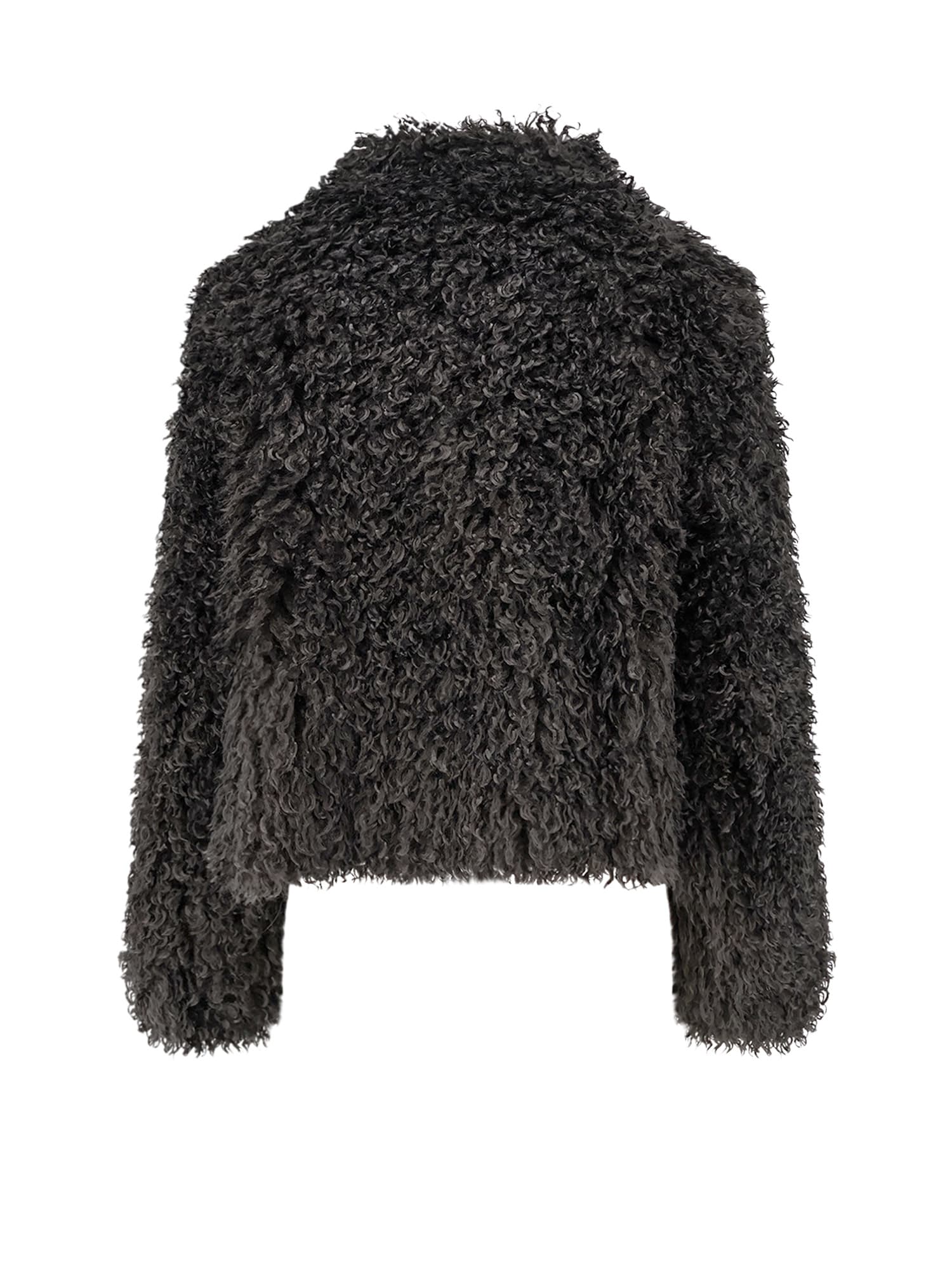 Stand Studio Zaylee Faux Fur Jacket In Multi