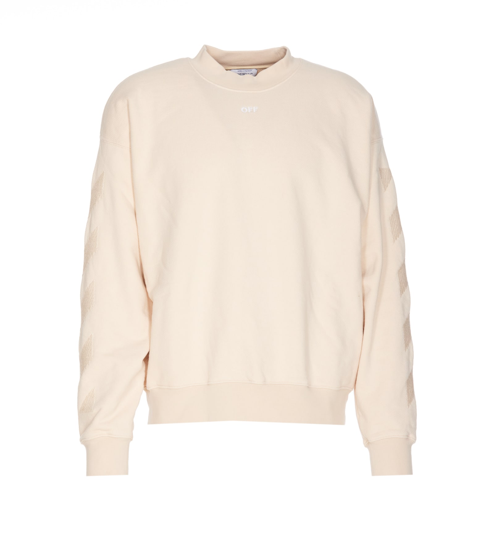 Shop Off-white Cornely Diags Sweater In White