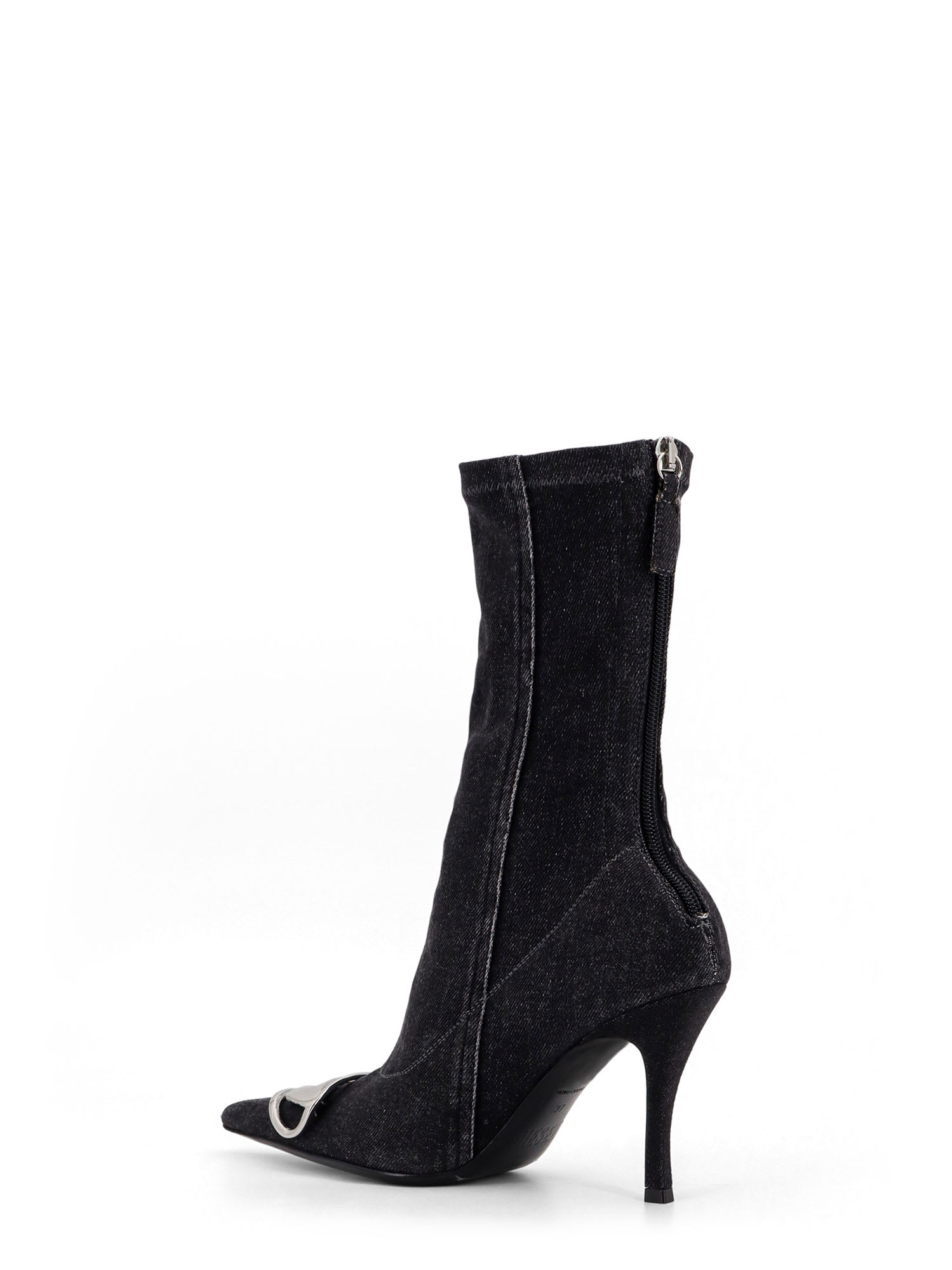 Shop Diesel Ankle Boots In Black