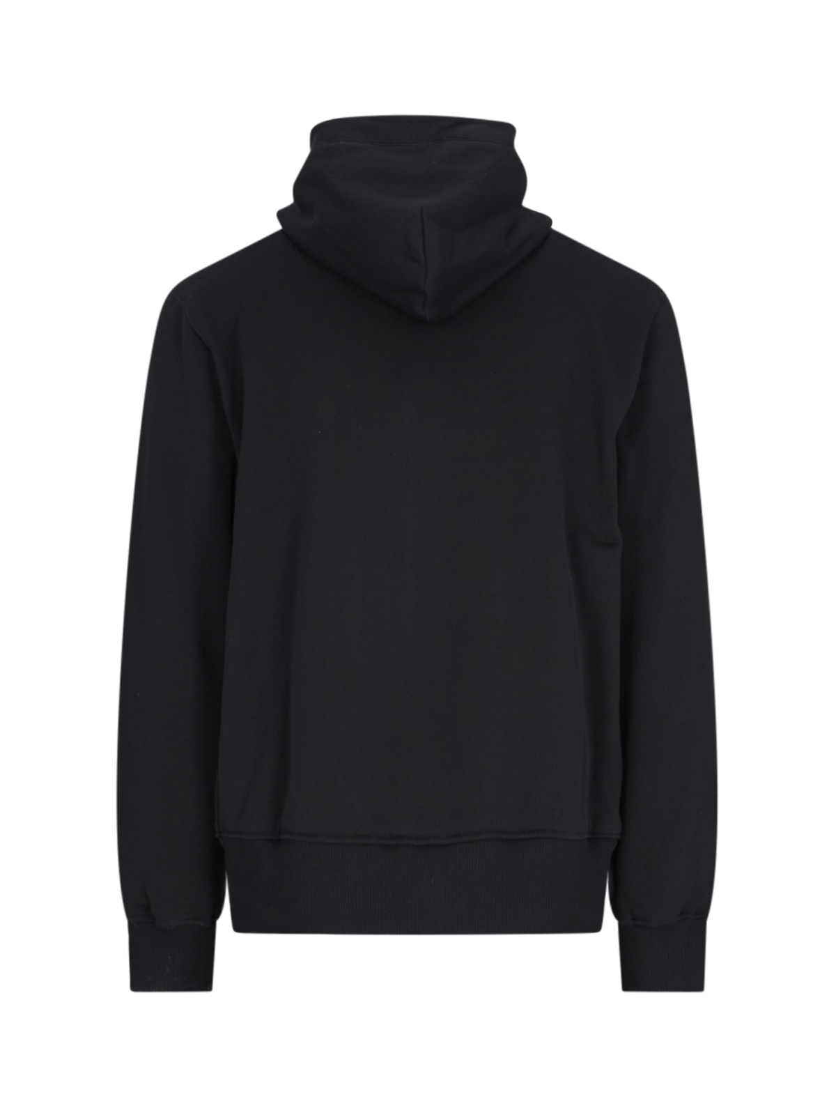 Shop Dolce & Gabbana Zip Hoodie In Nero