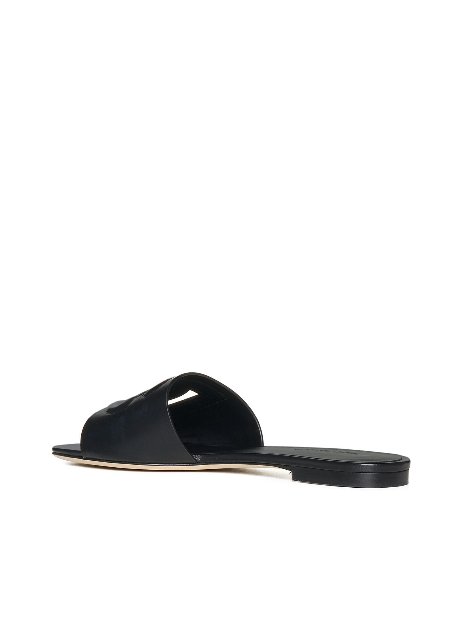 Shop Dolce & Gabbana Sandals In Black