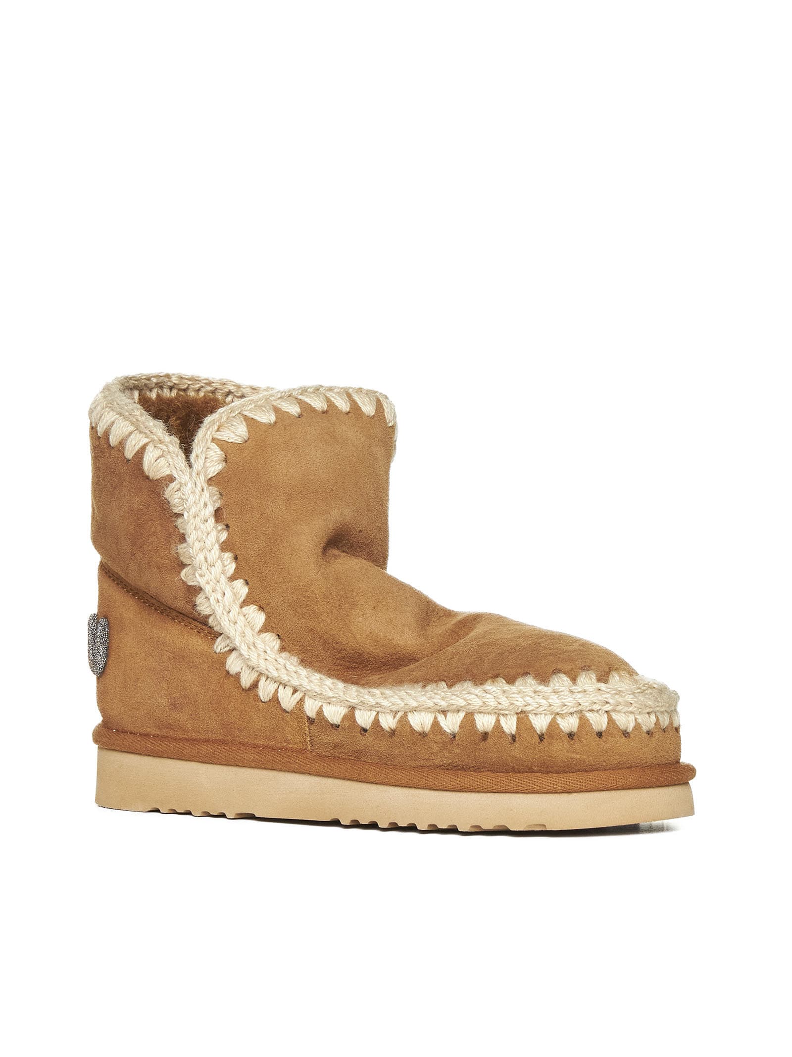 MOU BROWN SHEEPSKIN ESKIMO 18