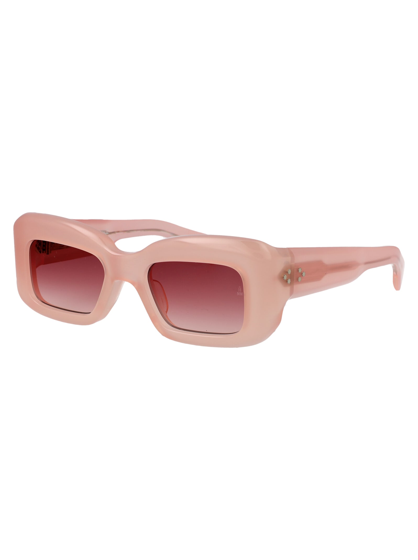 Shop Jacques Marie Mage Vito Sunglasses In Peach