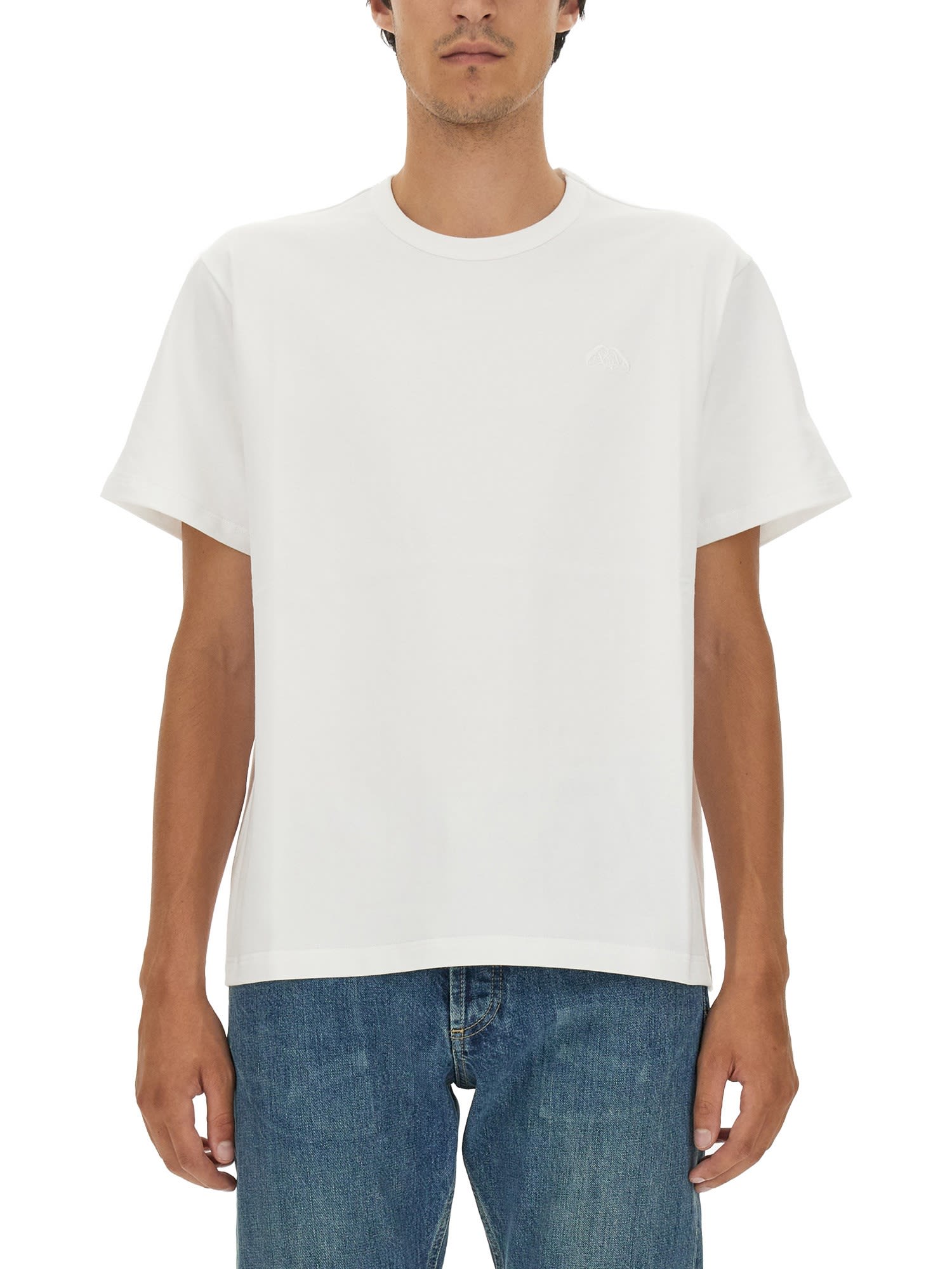 Embroidered Regular Plain T-shirt