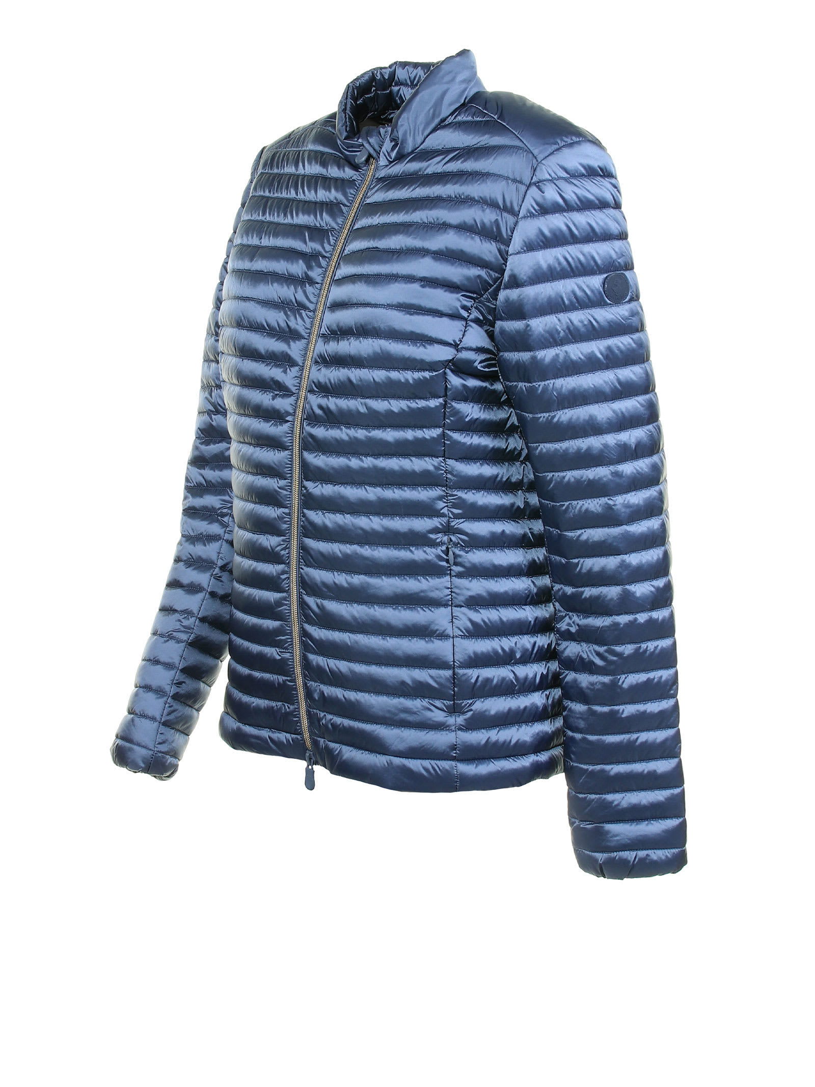 Shop Save The Duck Quilted Iris Down Jacket In Avio